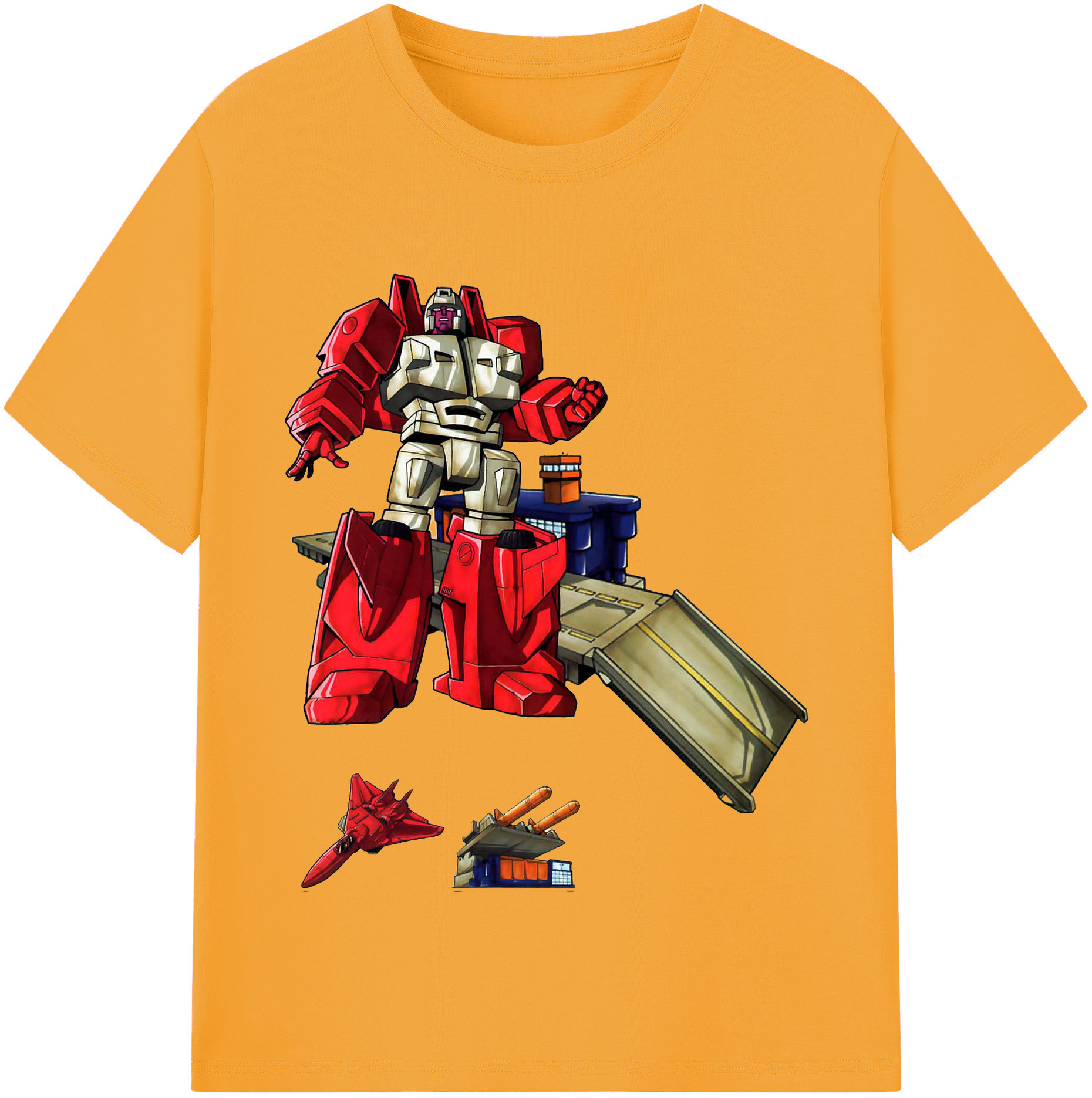 （画像用）  レディースカジュアルプリントTシャツ（綿100％）