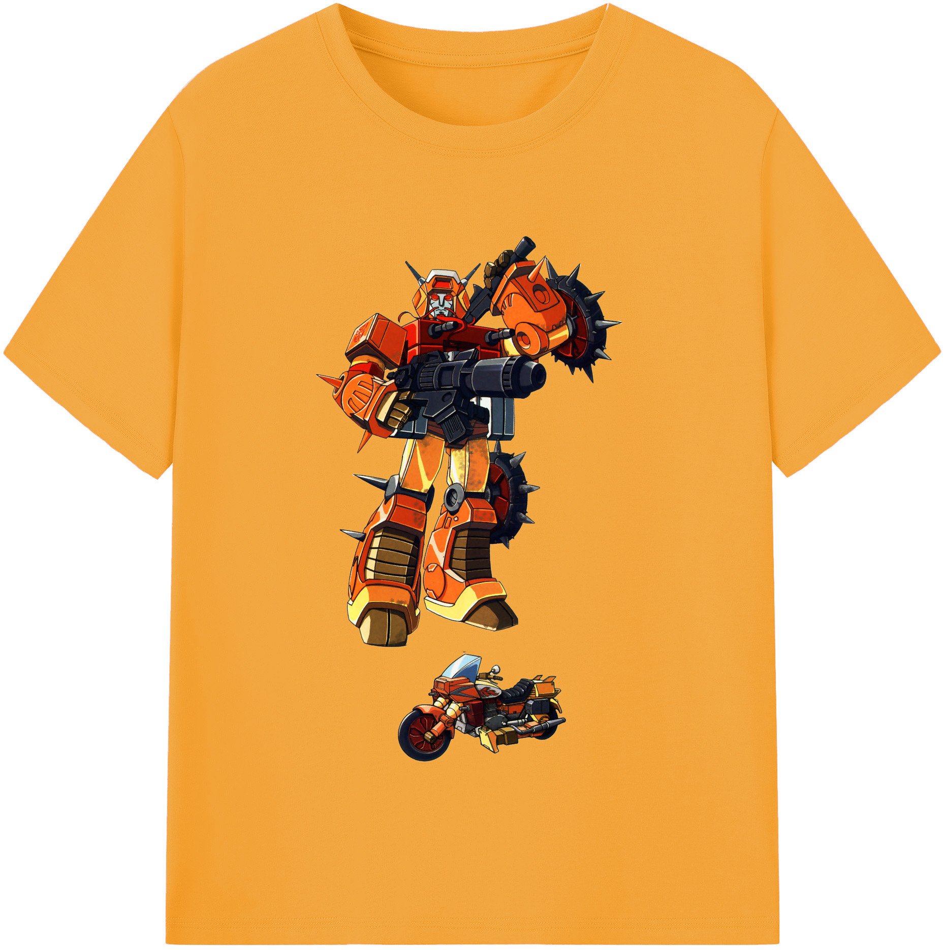 （画像用）  レディースカジュアルプリントTシャツ（綿100％）