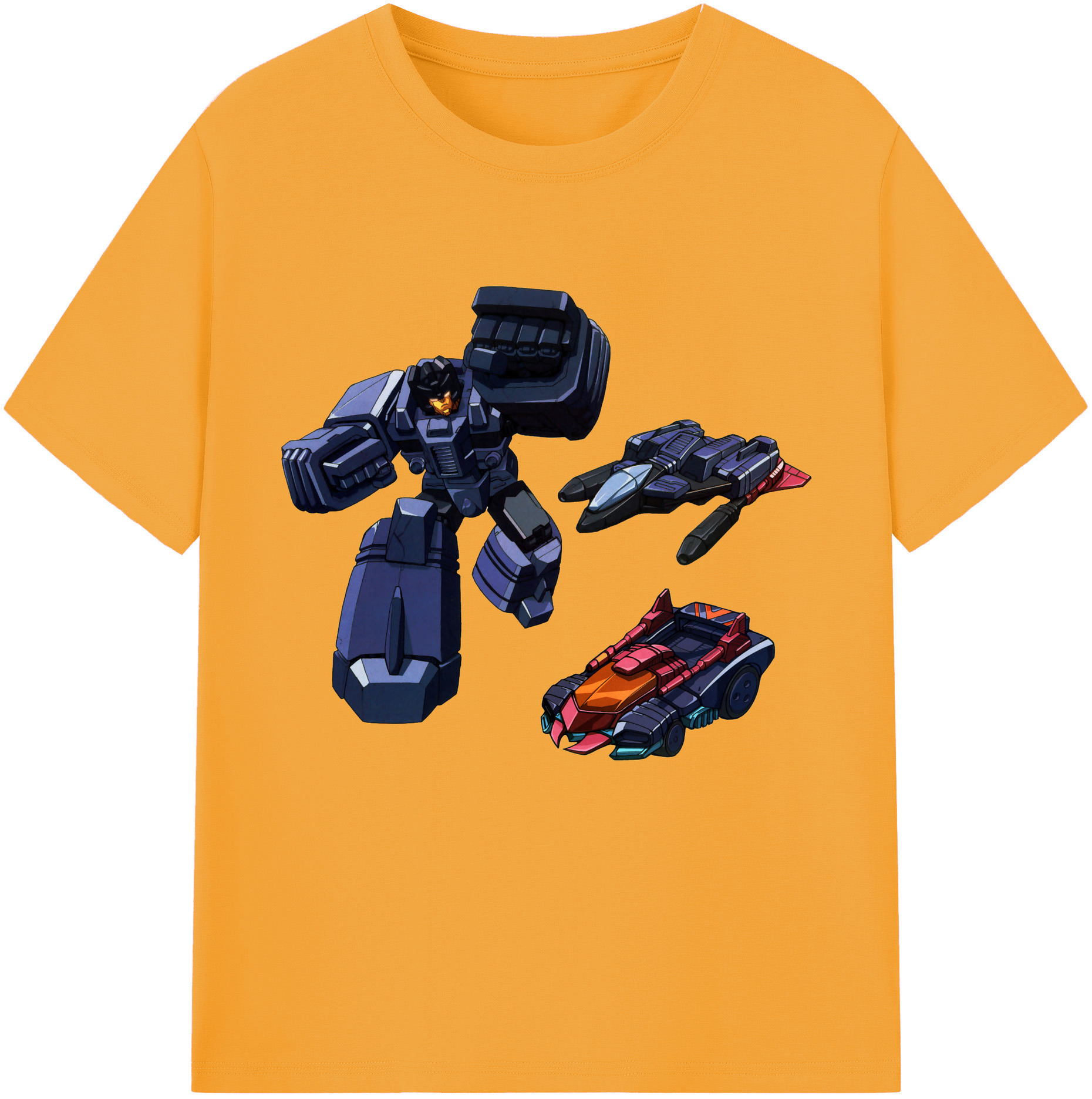 （画像用）  レディースカジュアルプリントTシャツ（綿100％）