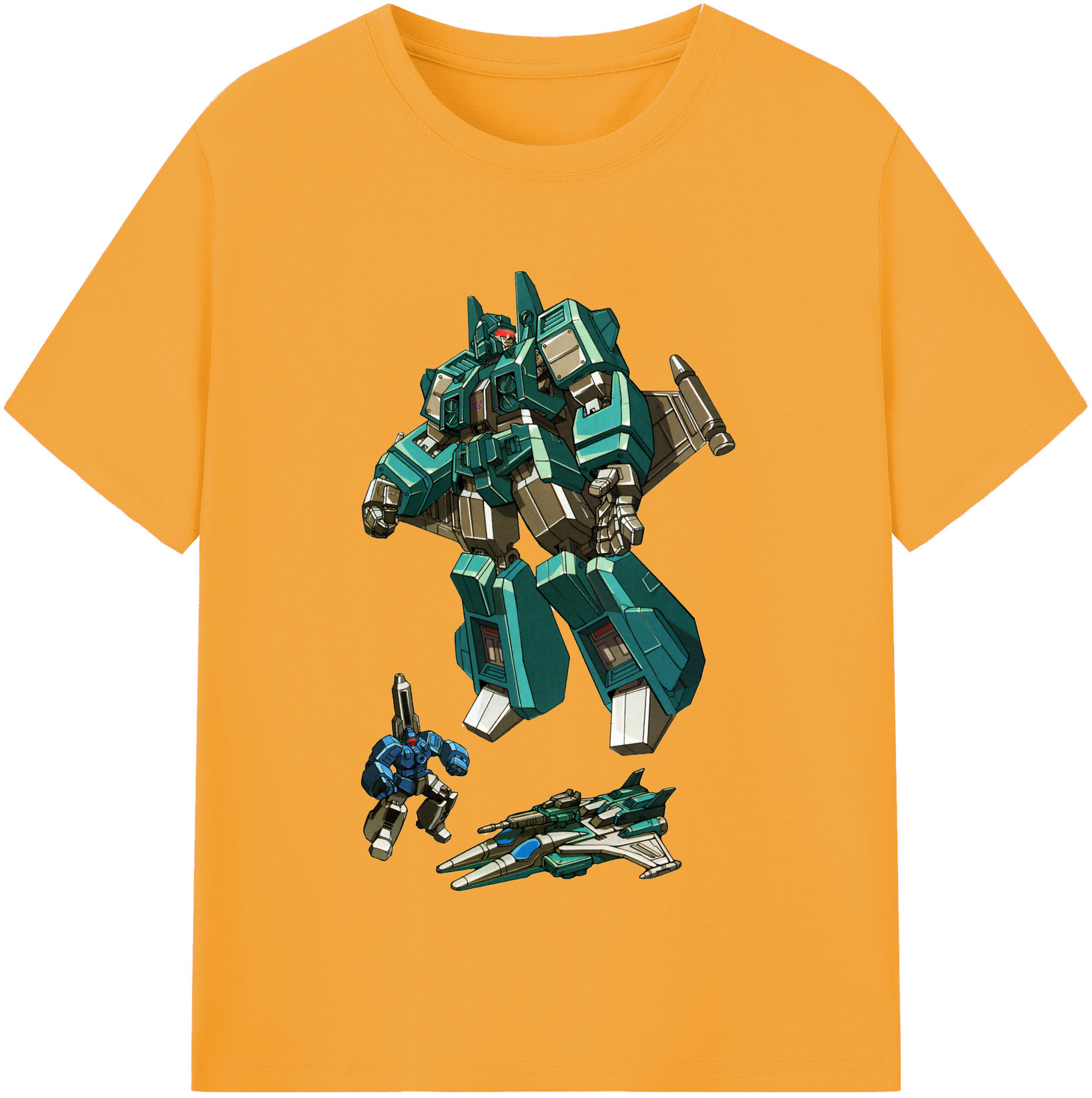 （画像用）  レディースカジュアルプリントTシャツ（綿100％）