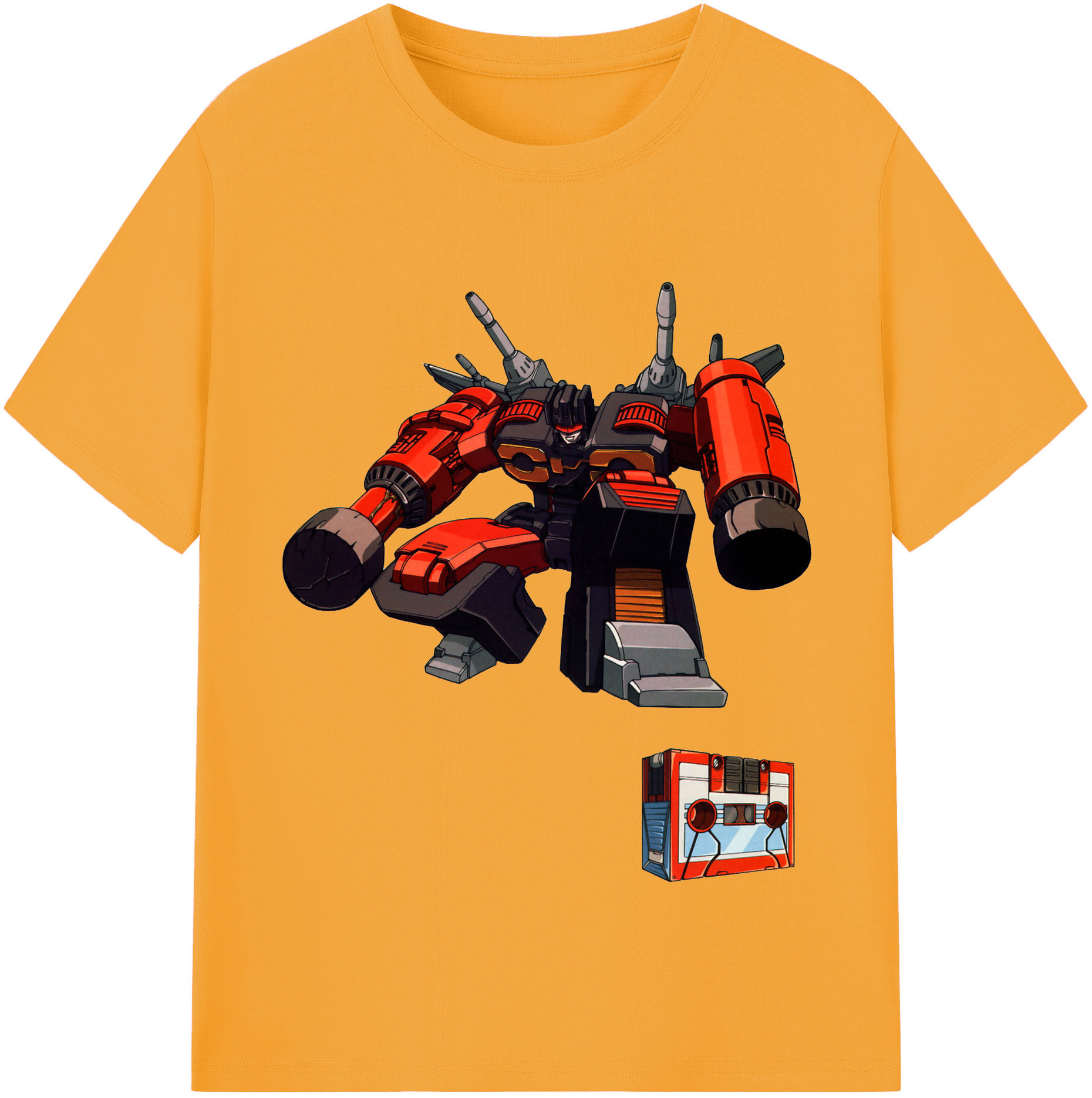 （画像用）  レディースカジュアルプリントTシャツ（綿100％）