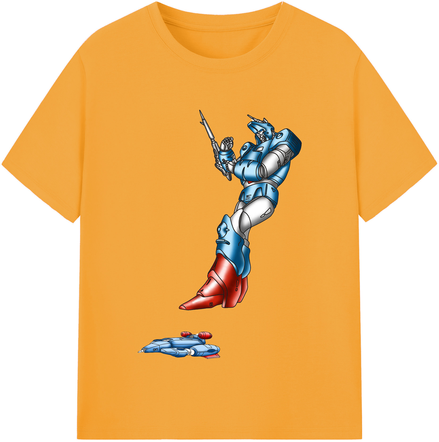 （画像用）  レディースカジュアルプリントTシャツ（綿100％）