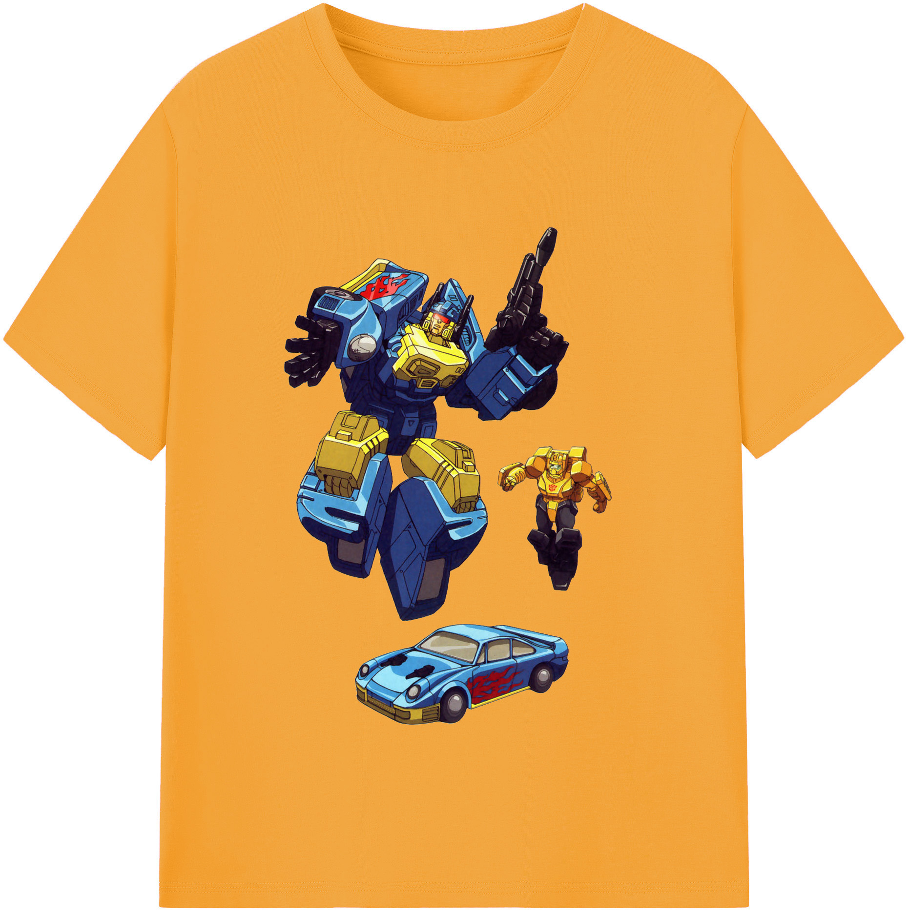（画像用）  レディースカジュアルプリントTシャツ（綿100％）
