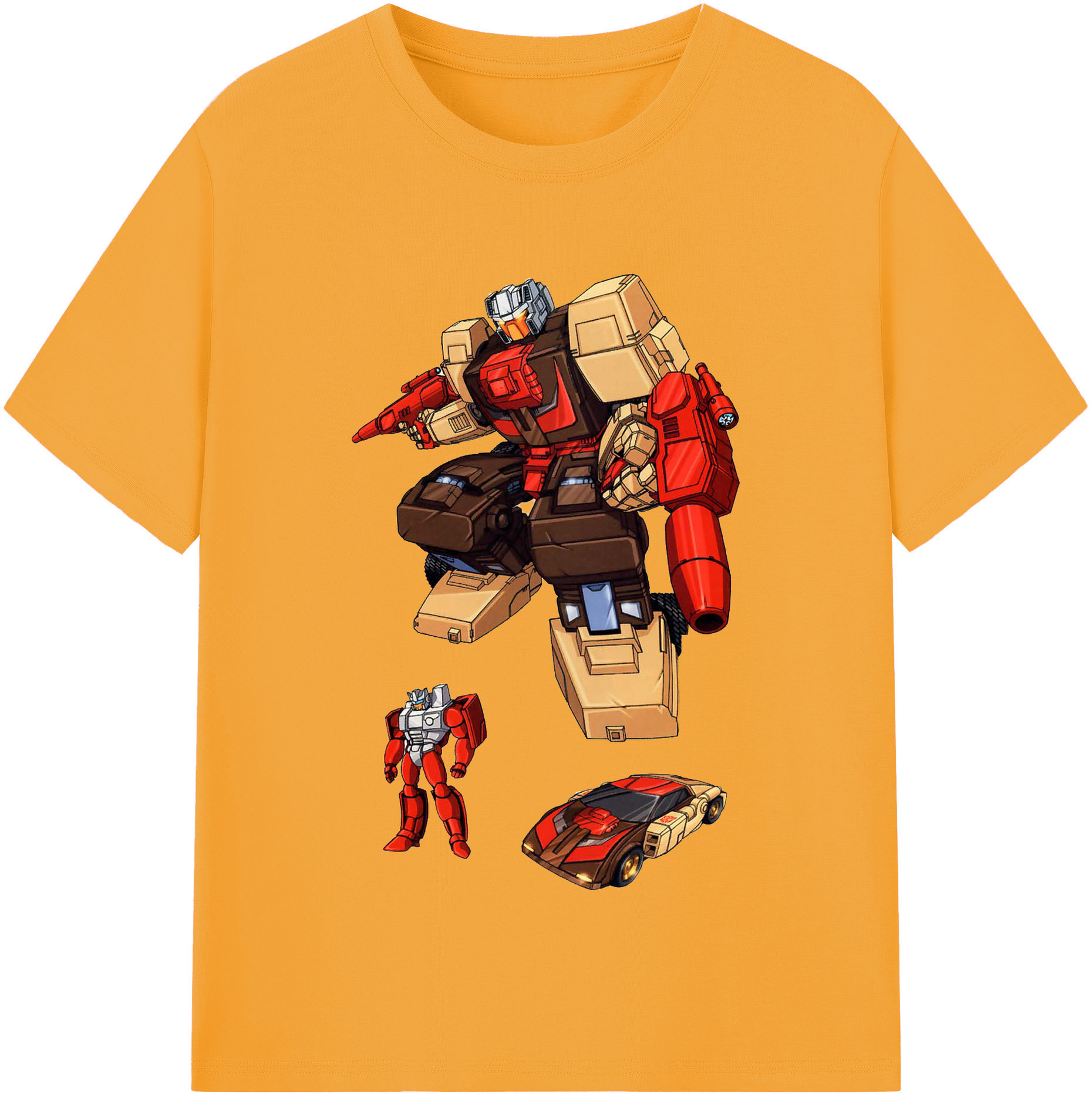 （画像用）  レディースカジュアルプリントTシャツ（綿100％）