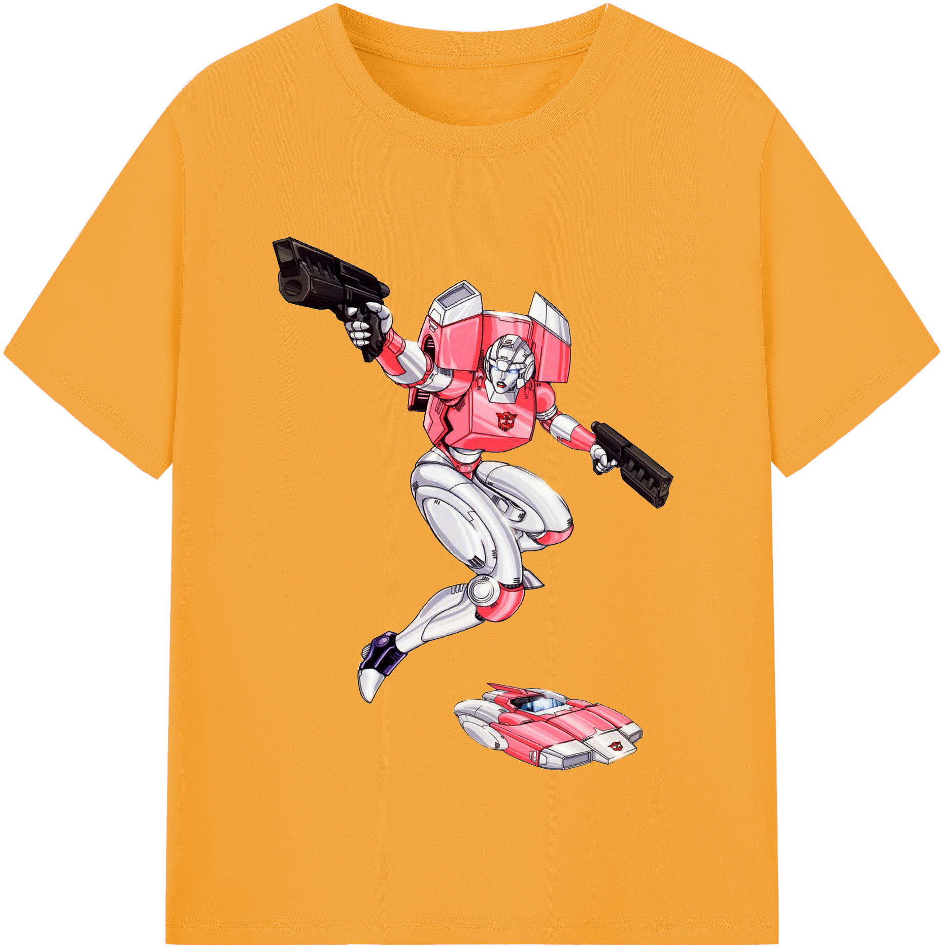（画像用）  レディースカジュアルプリントTシャツ（綿100％）