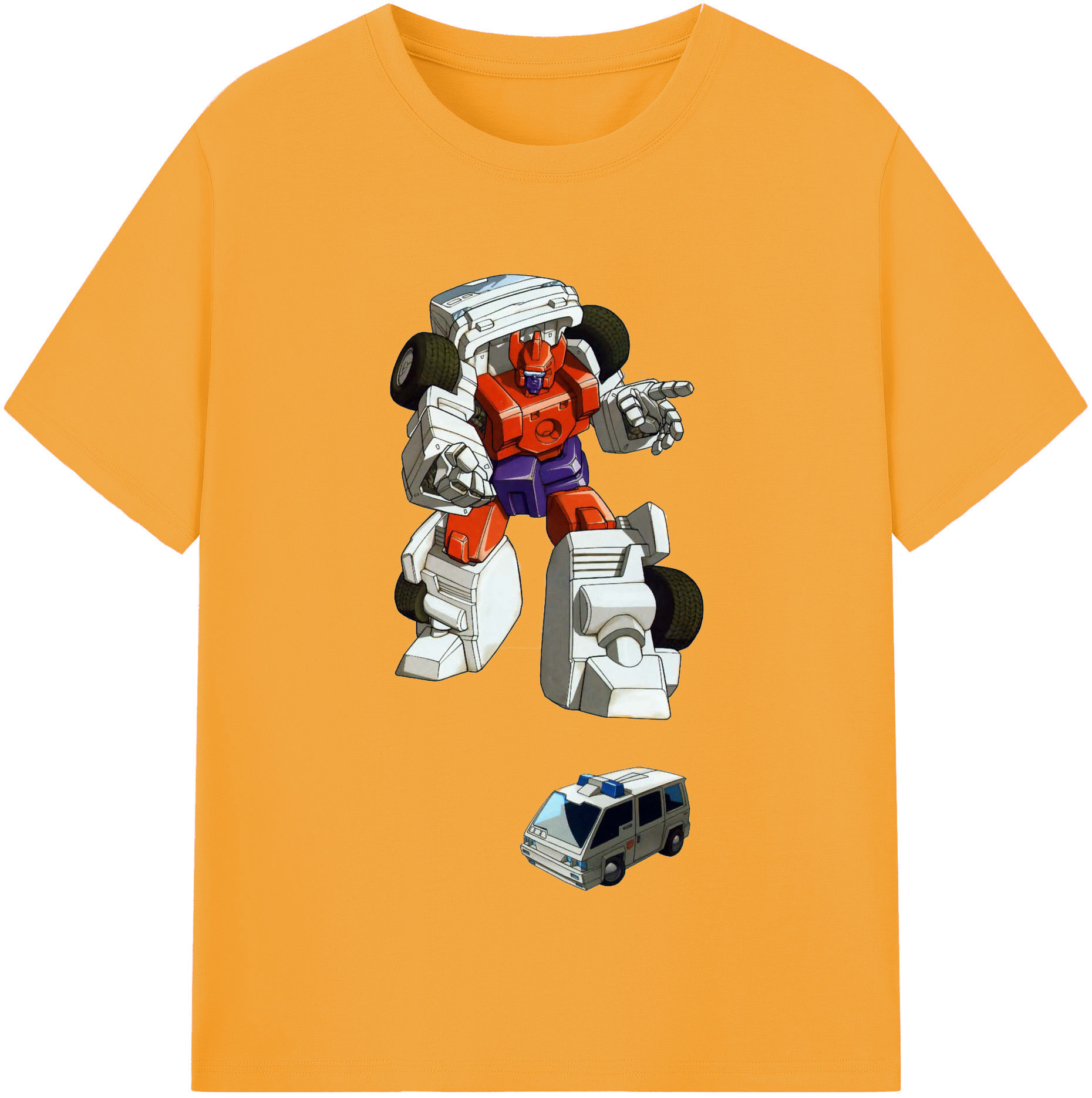 （画像用）  レディースカジュアルプリントTシャツ（綿100％）
