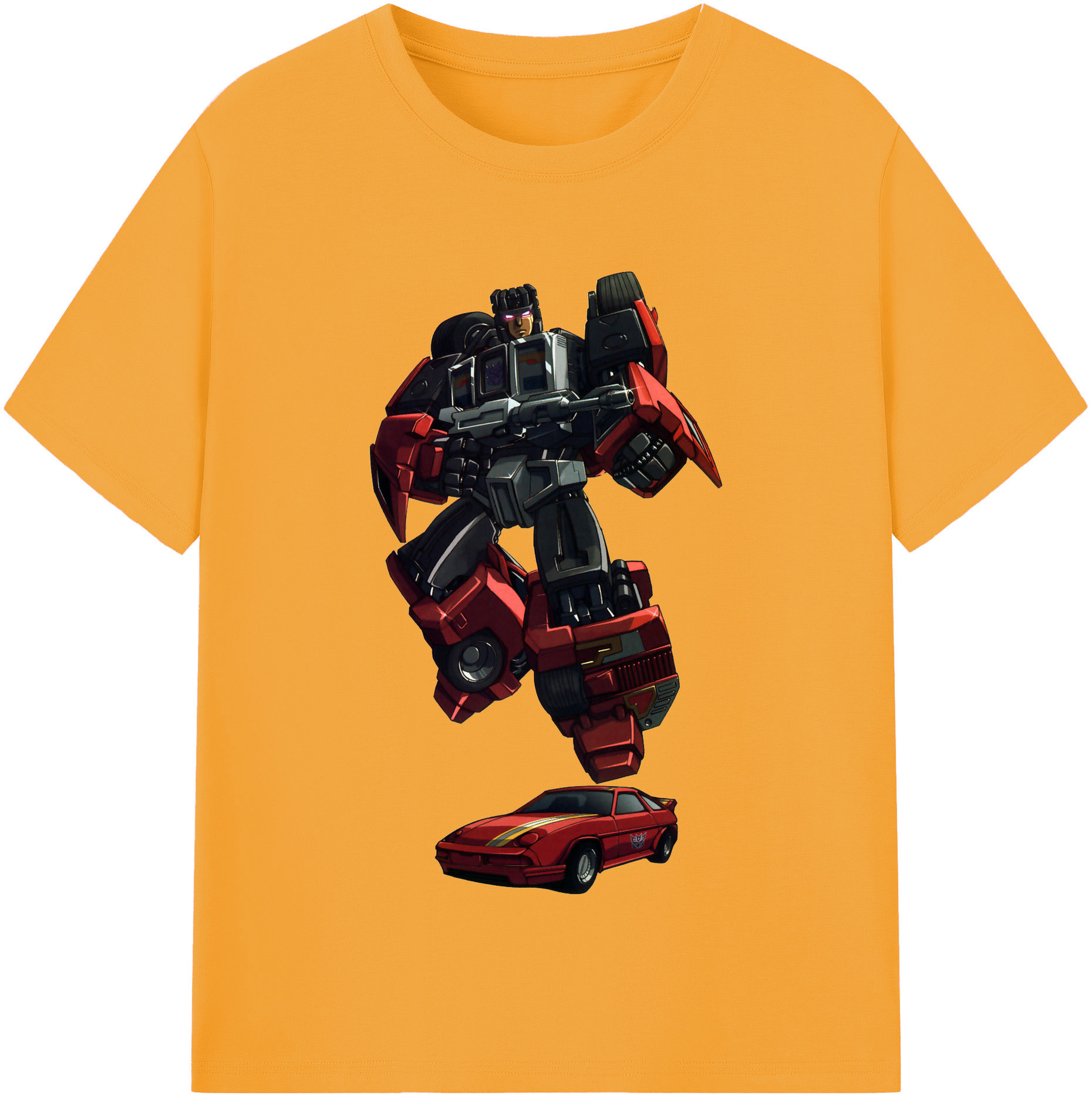 （画像用）  レディースカジュアルプリントTシャツ（綿100％）