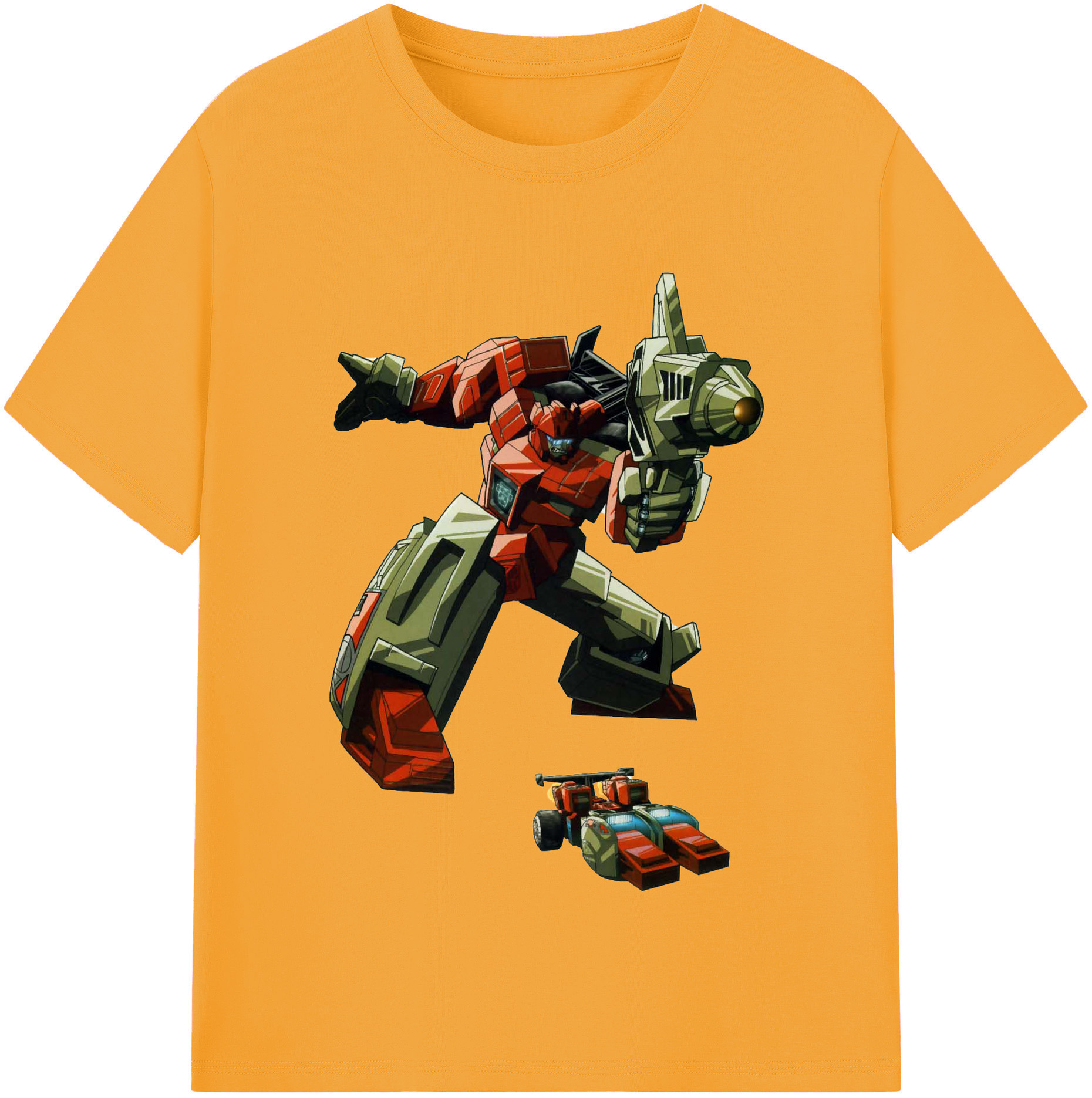 （画像用）  レディースカジュアルプリントTシャツ（綿100％）