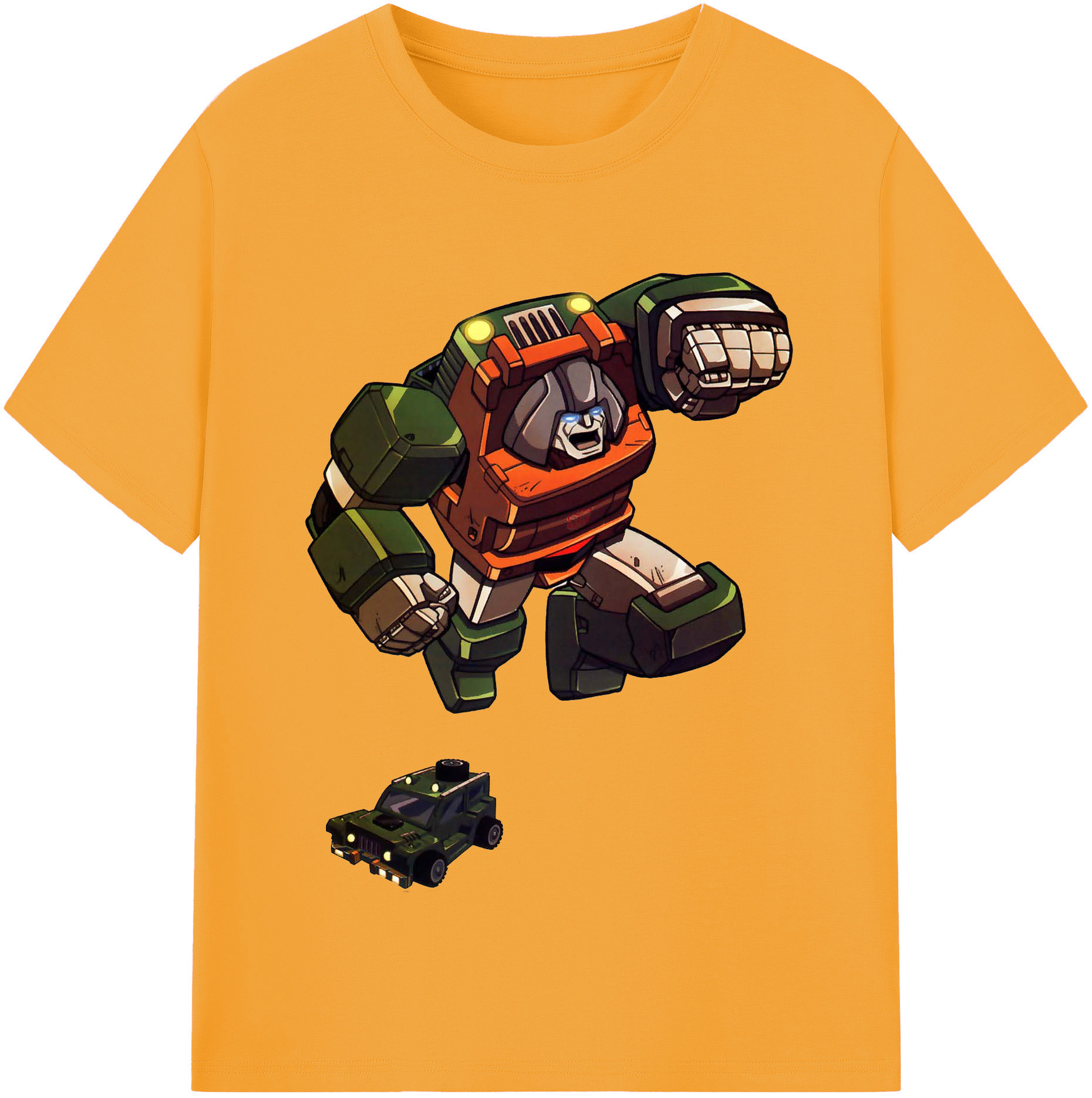 （画像用）  レディースカジュアルプリントTシャツ（綿100％）