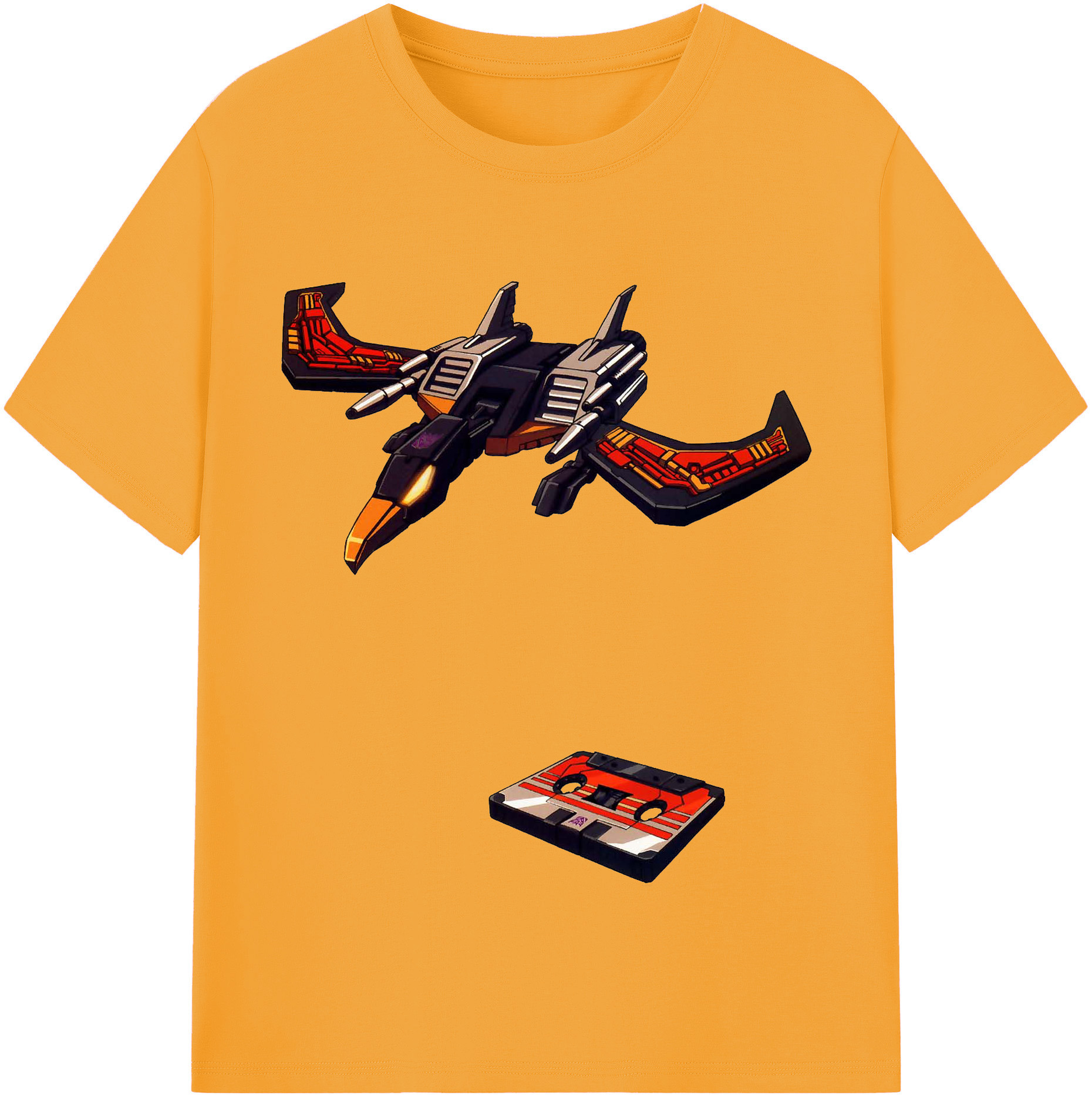 （画像用）  レディースカジュアルプリントTシャツ（綿100％）