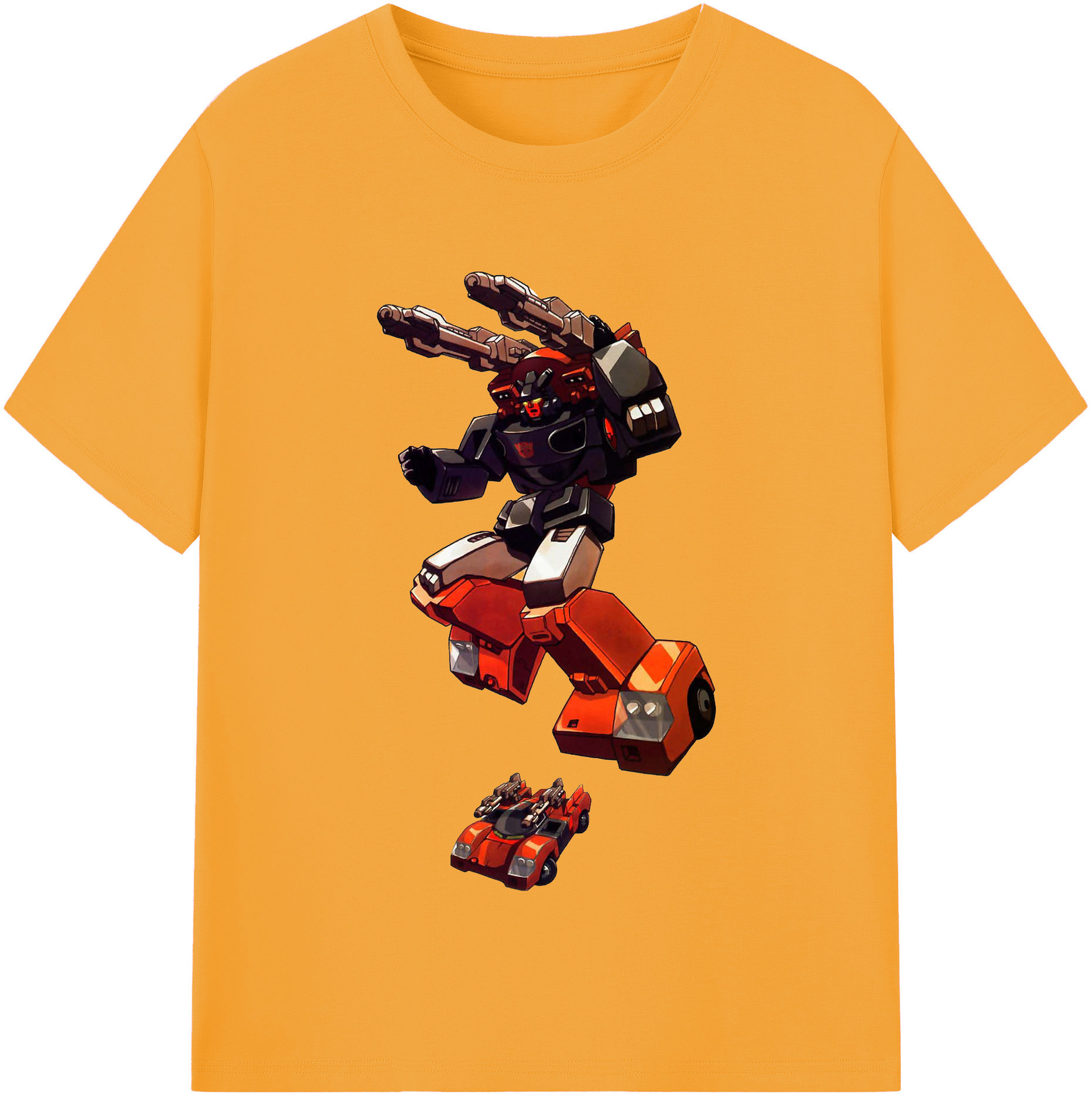 （画像用）  レディースカジュアルプリントTシャツ（綿100％）