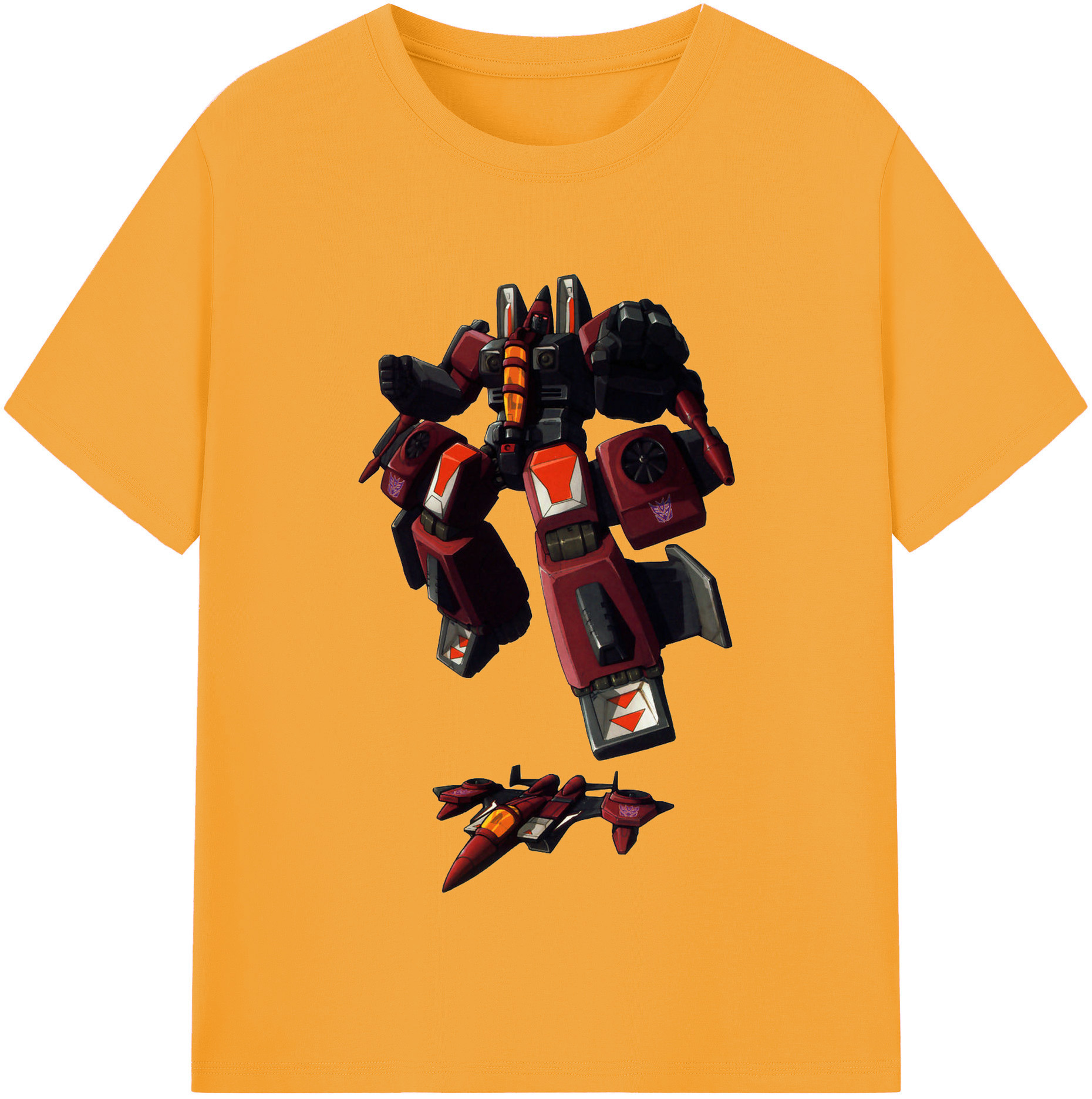 （画像用）  レディースカジュアルプリントTシャツ（綿100％）
