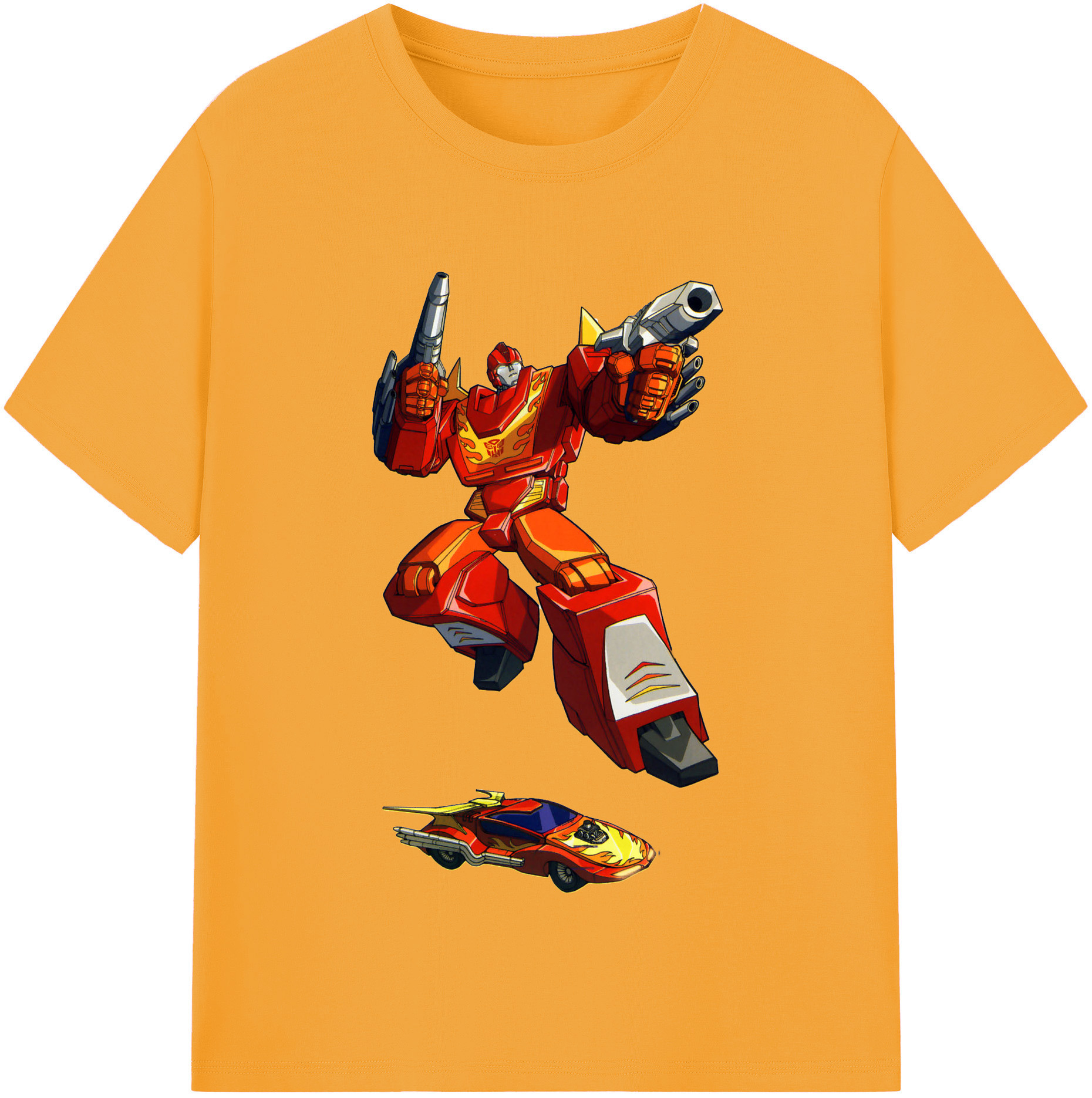 （画像用）  レディースカジュアルプリントTシャツ（綿100％）