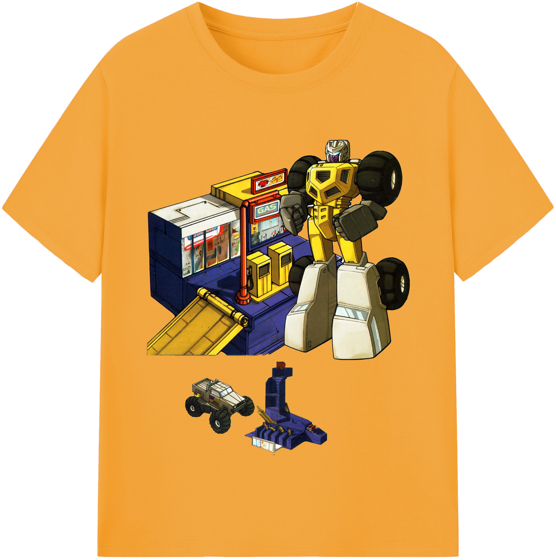 （画像用）  レディースカジュアルプリントTシャツ（綿100％）