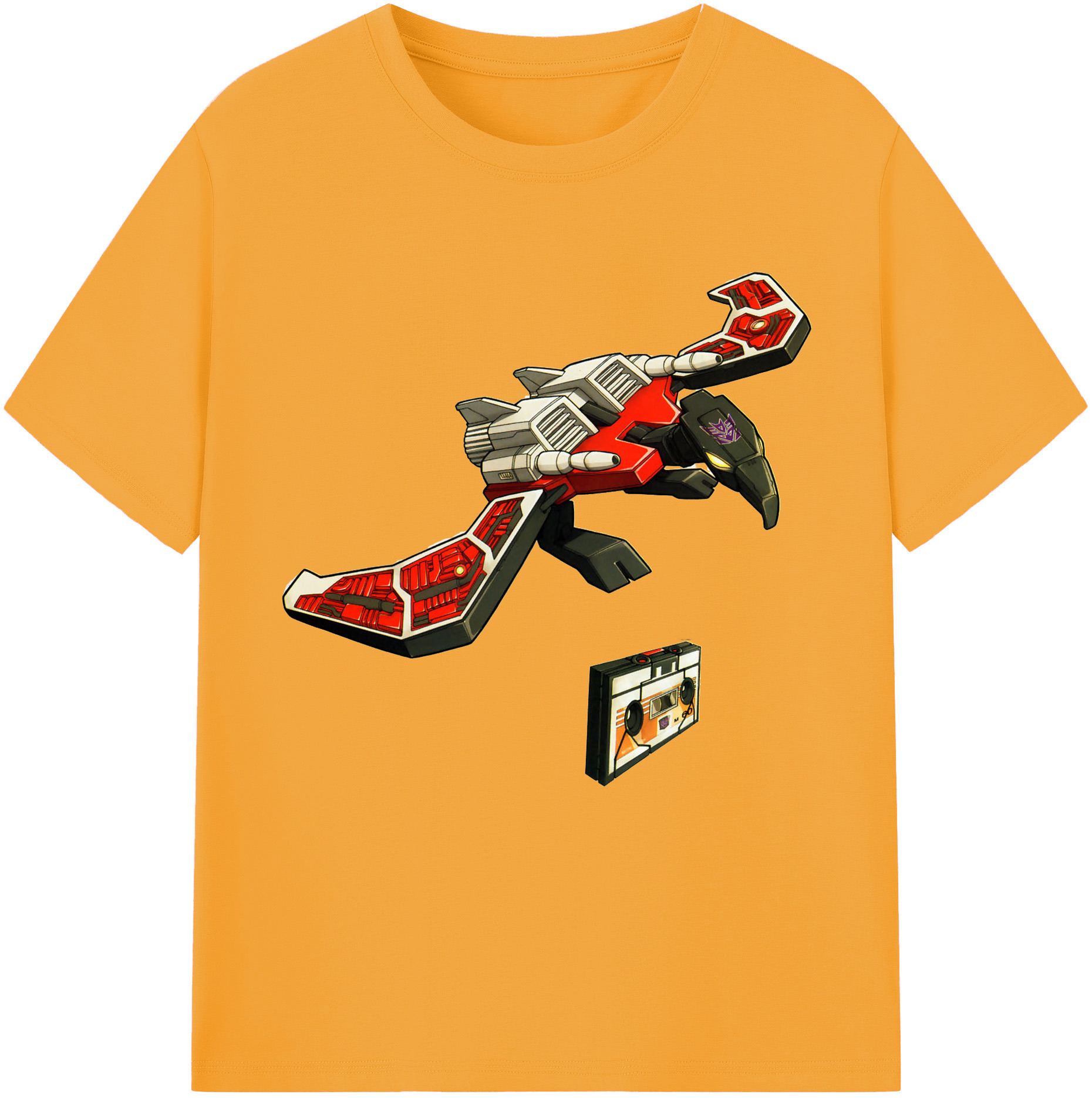 （画像用）  レディースカジュアルプリントTシャツ（綿100％）