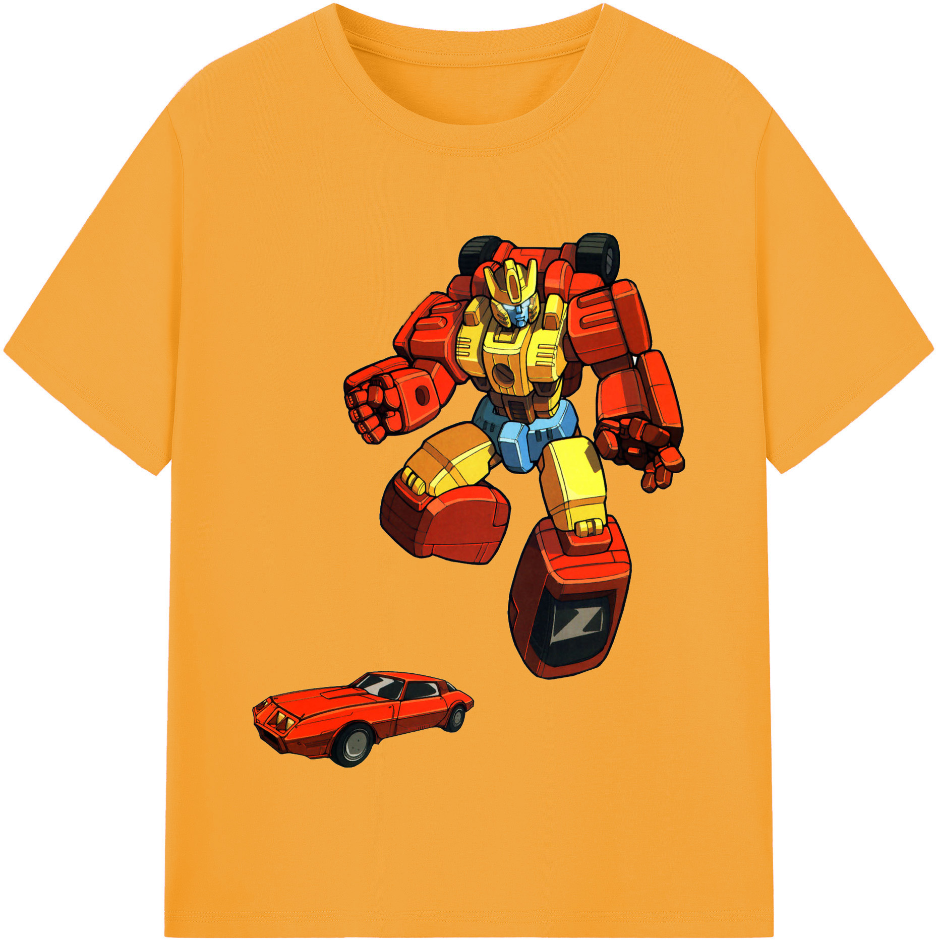 （画像用）  レディースカジュアルプリントTシャツ（綿100％）
