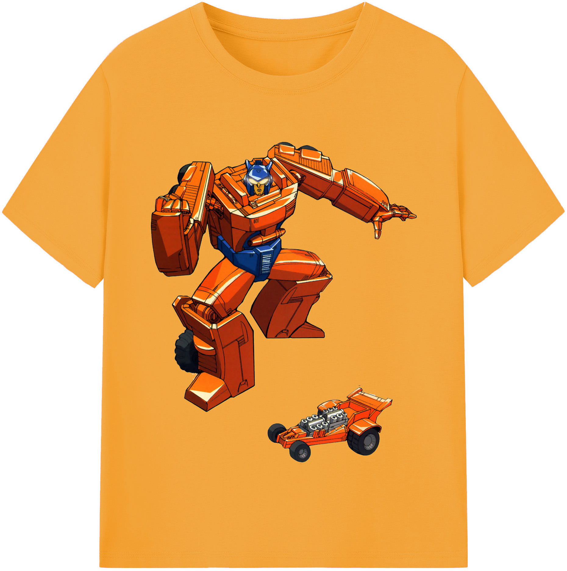 （画像用）  レディースカジュアルプリントTシャツ（綿100％）