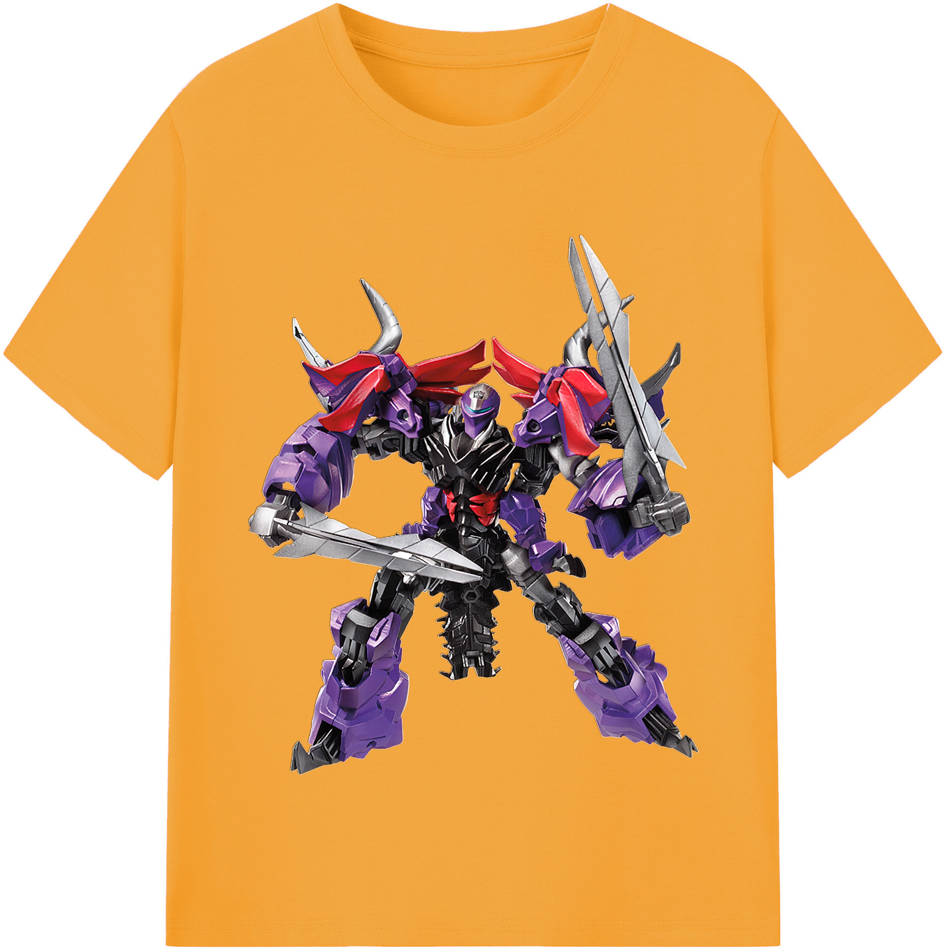 （画像用）  レディースカジュアルプリントTシャツ（綿100％）