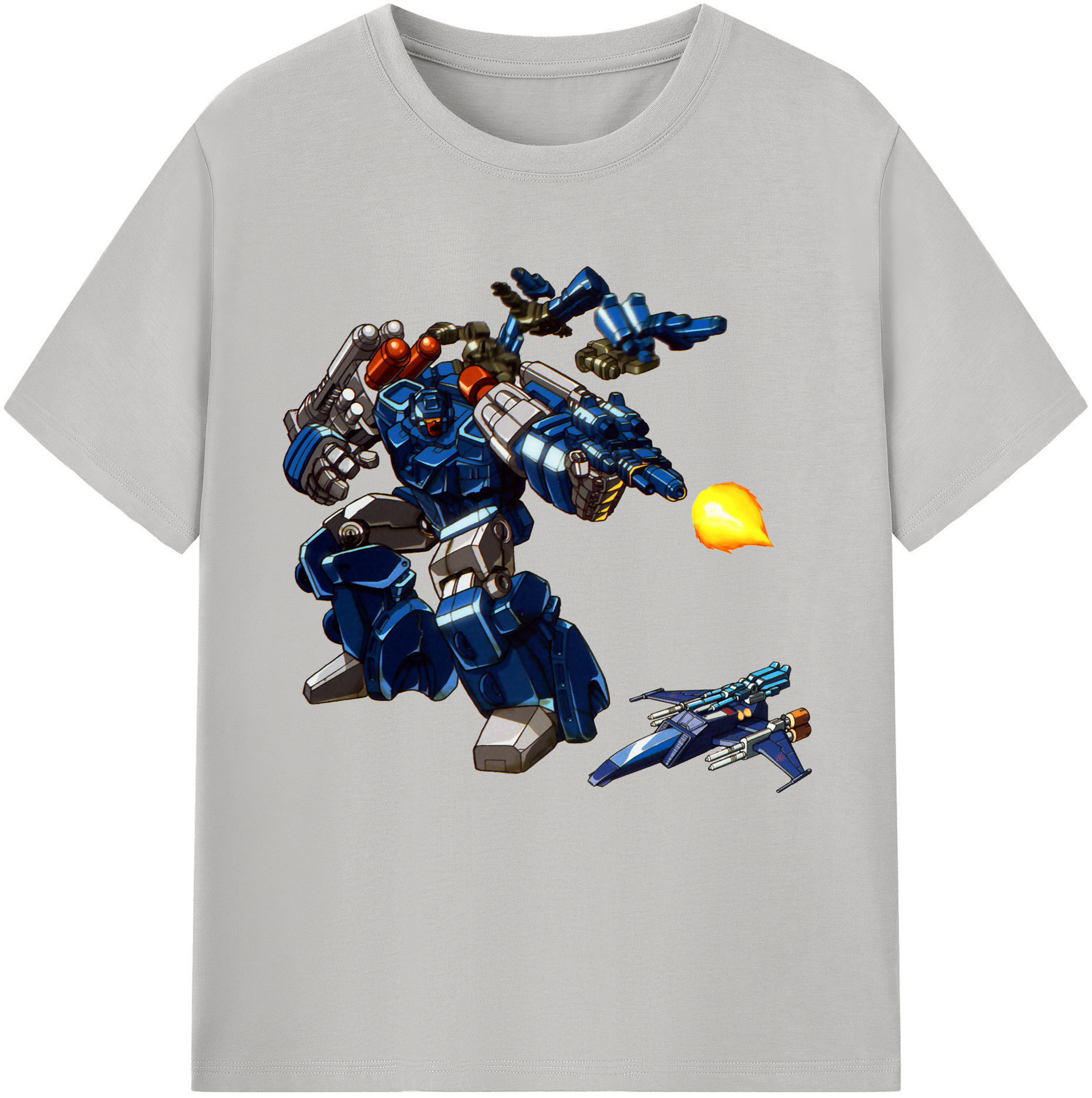 （画像用）  レディースカジュアルプリントTシャツ（綿100％）