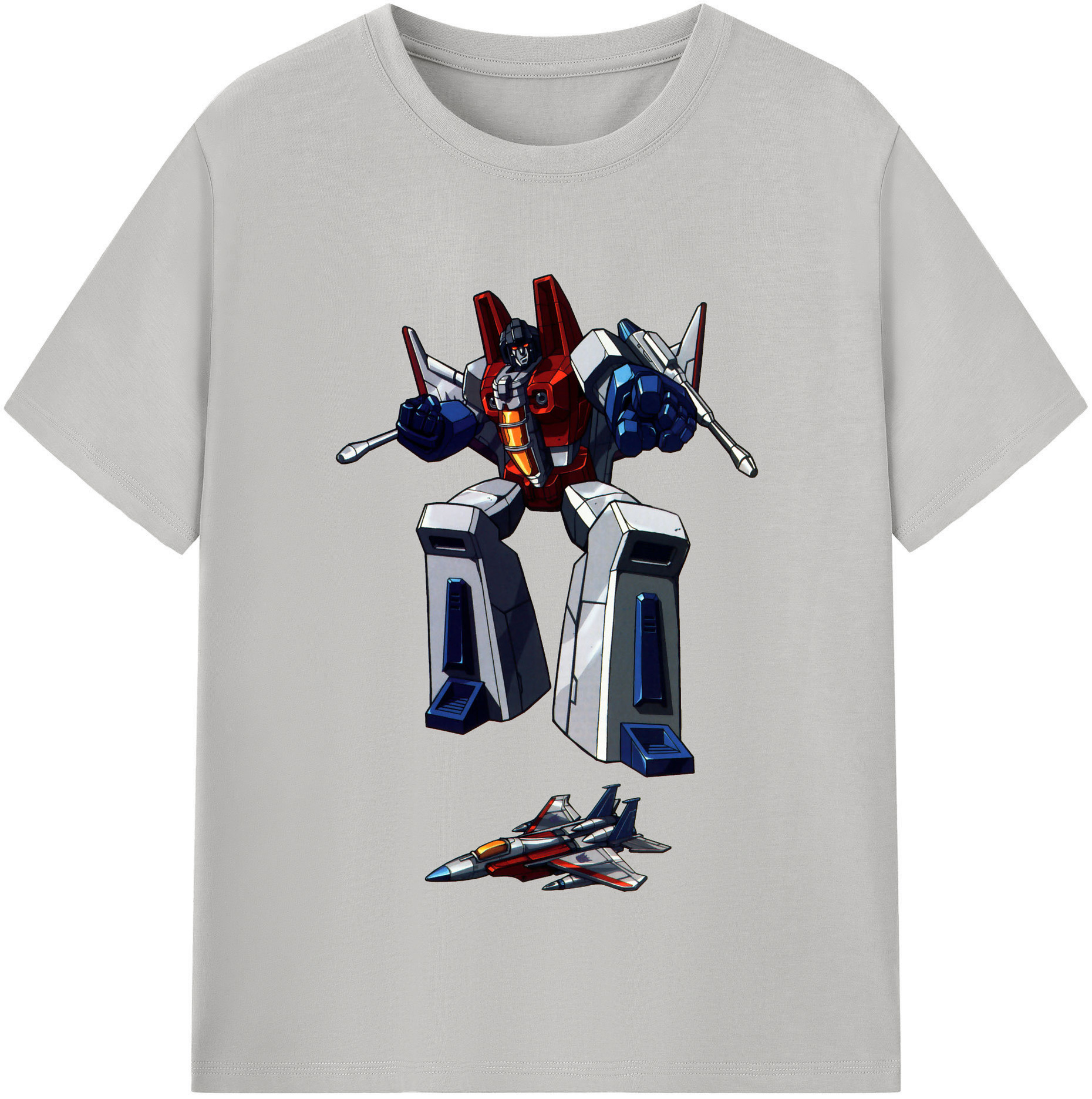 （画像用）  レディースカジュアルプリントTシャツ（綿100％）