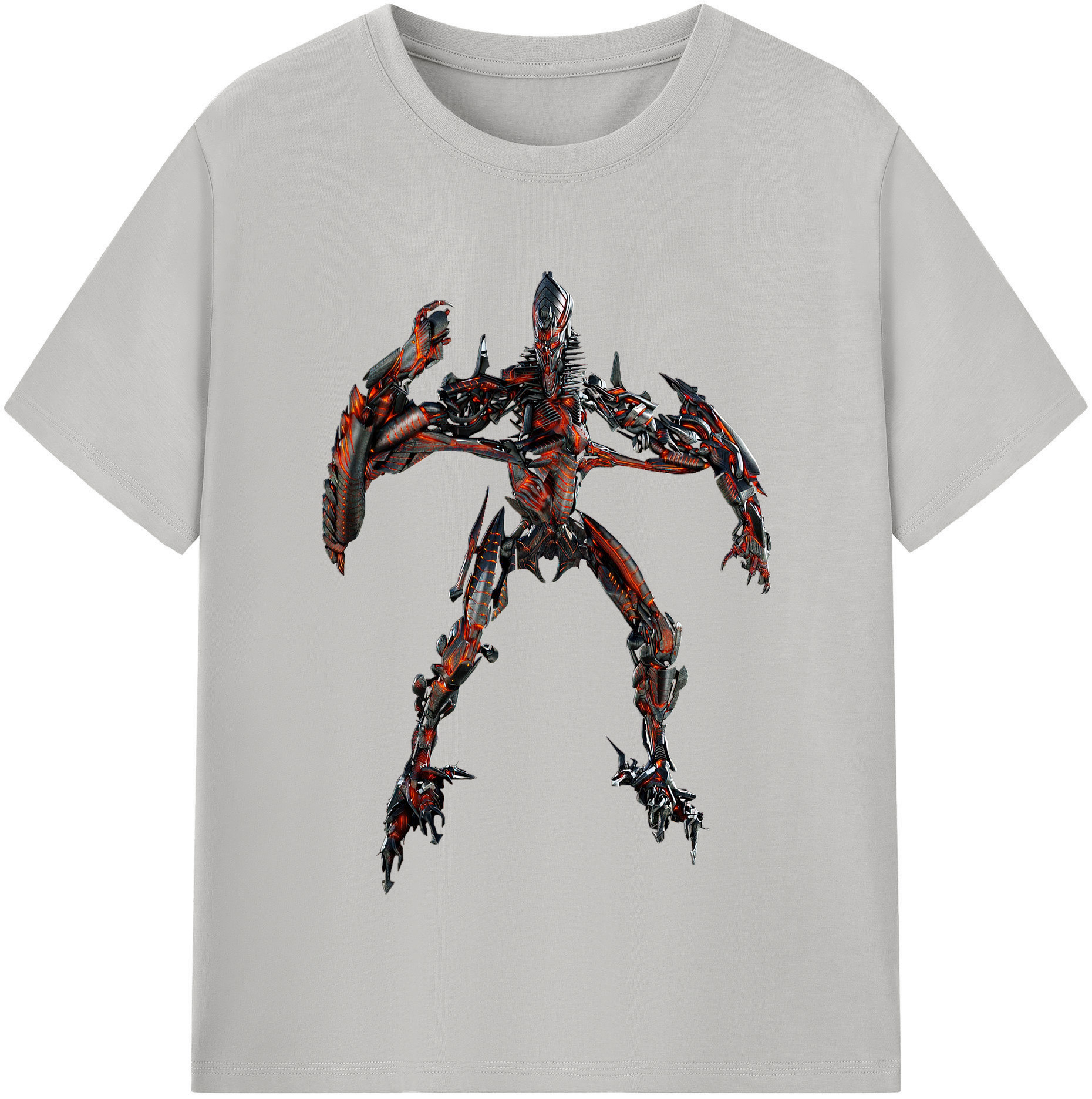 （画像用）  レディースカジュアルプリントTシャツ（綿100％）