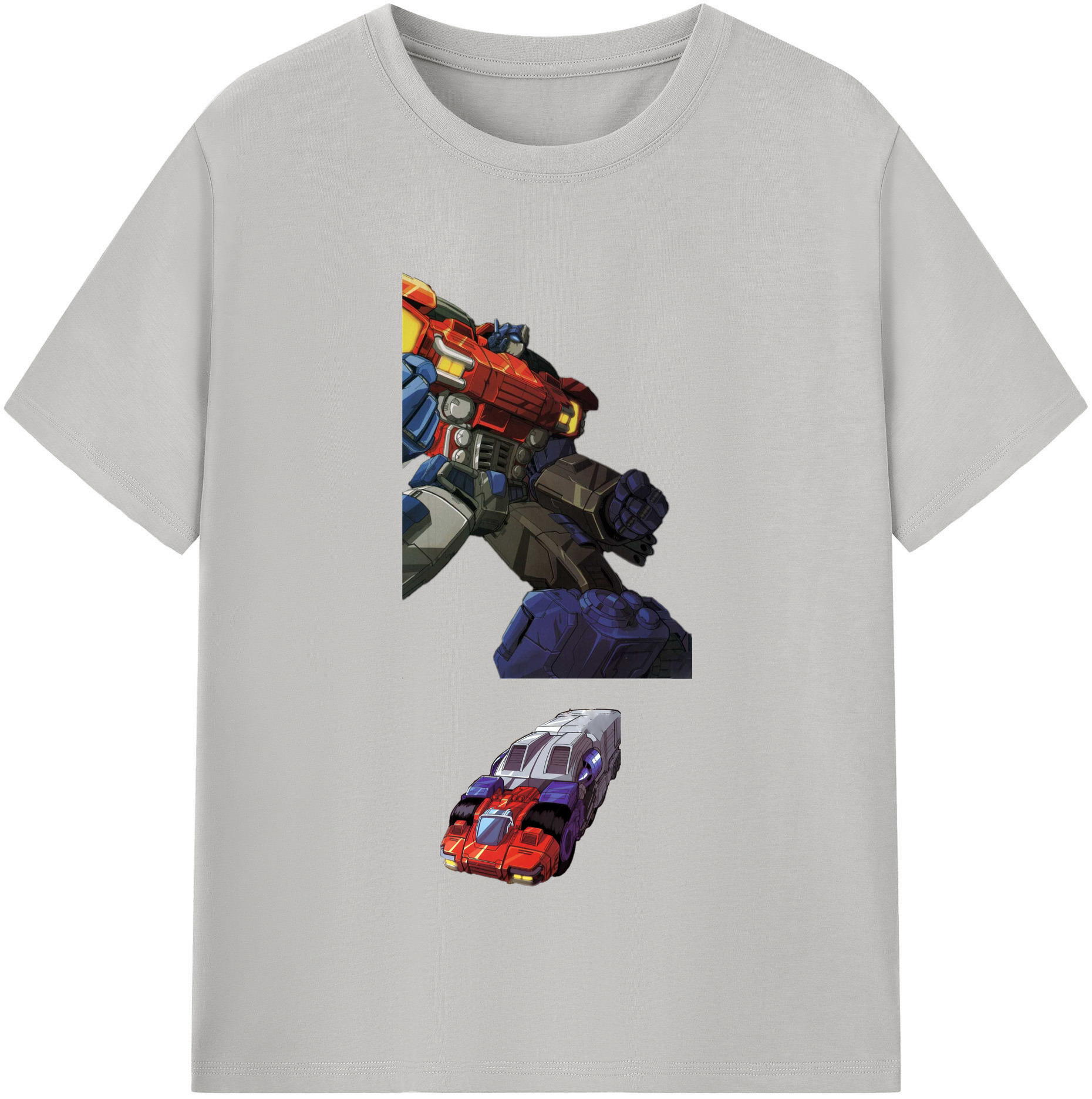 （画像用）  レディースカジュアルプリントTシャツ（綿100％）