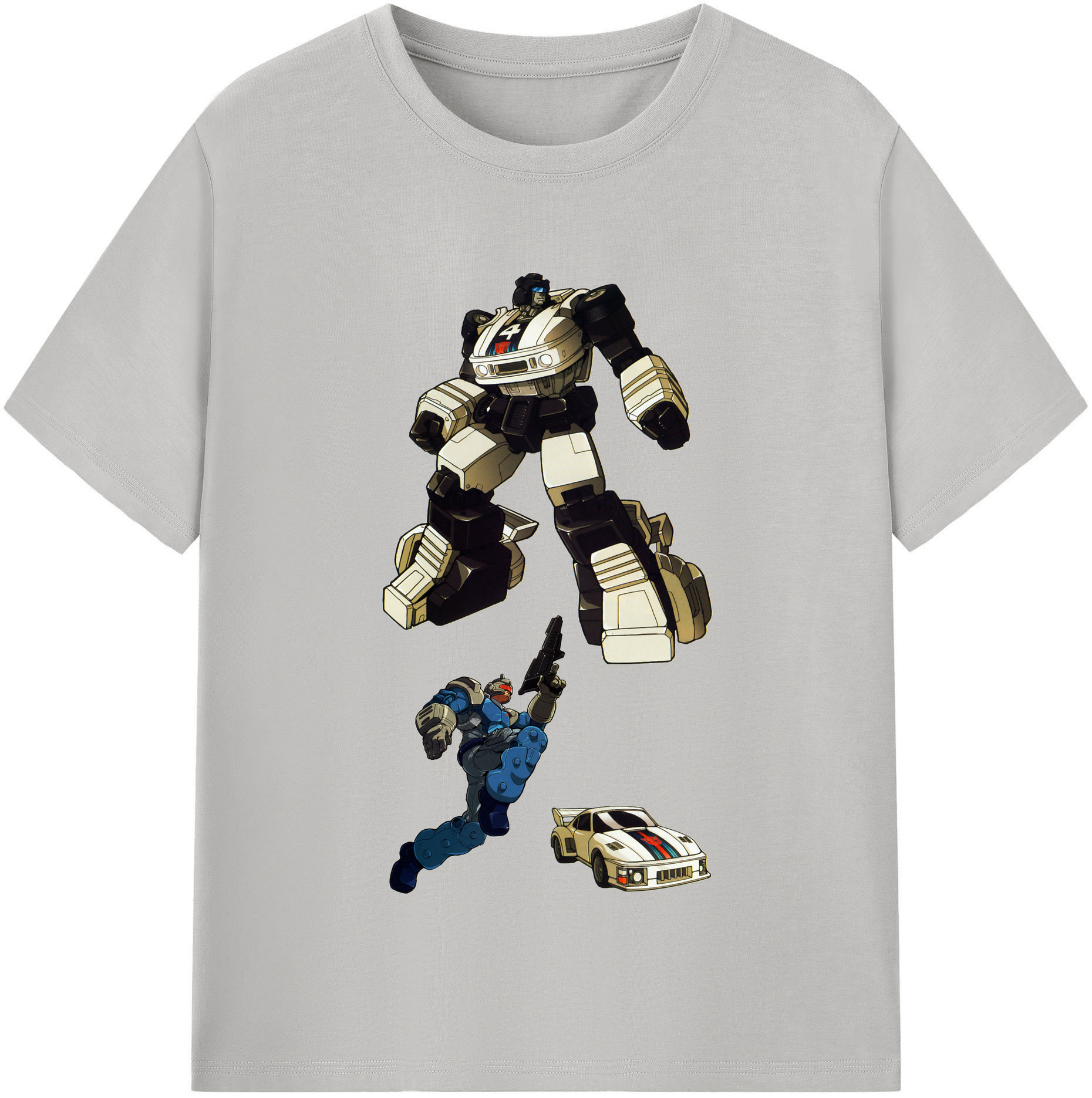 （画像用）  レディースカジュアルプリントTシャツ（綿100％）