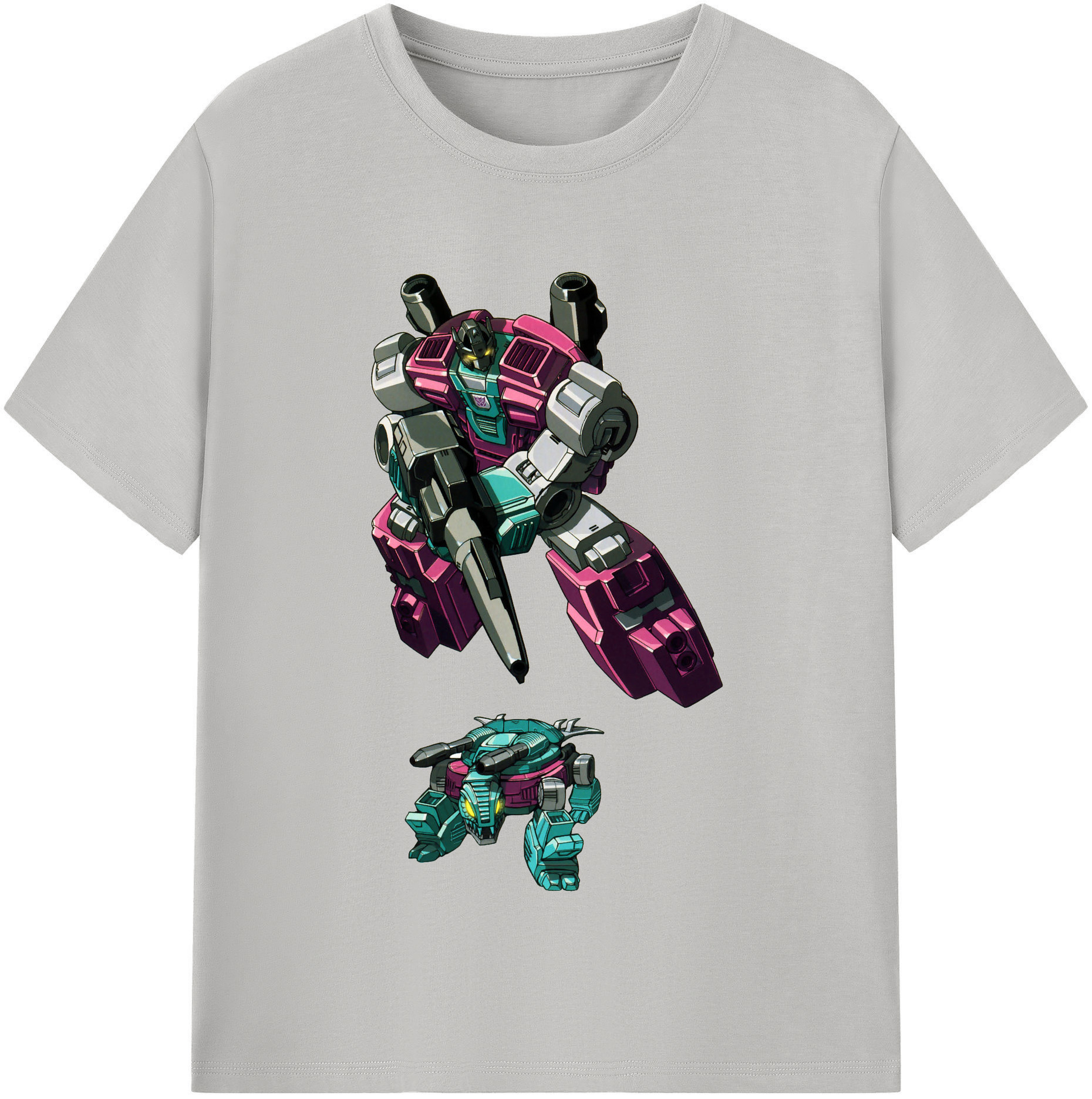 （画像用）  レディースカジュアルプリントTシャツ（綿100％）