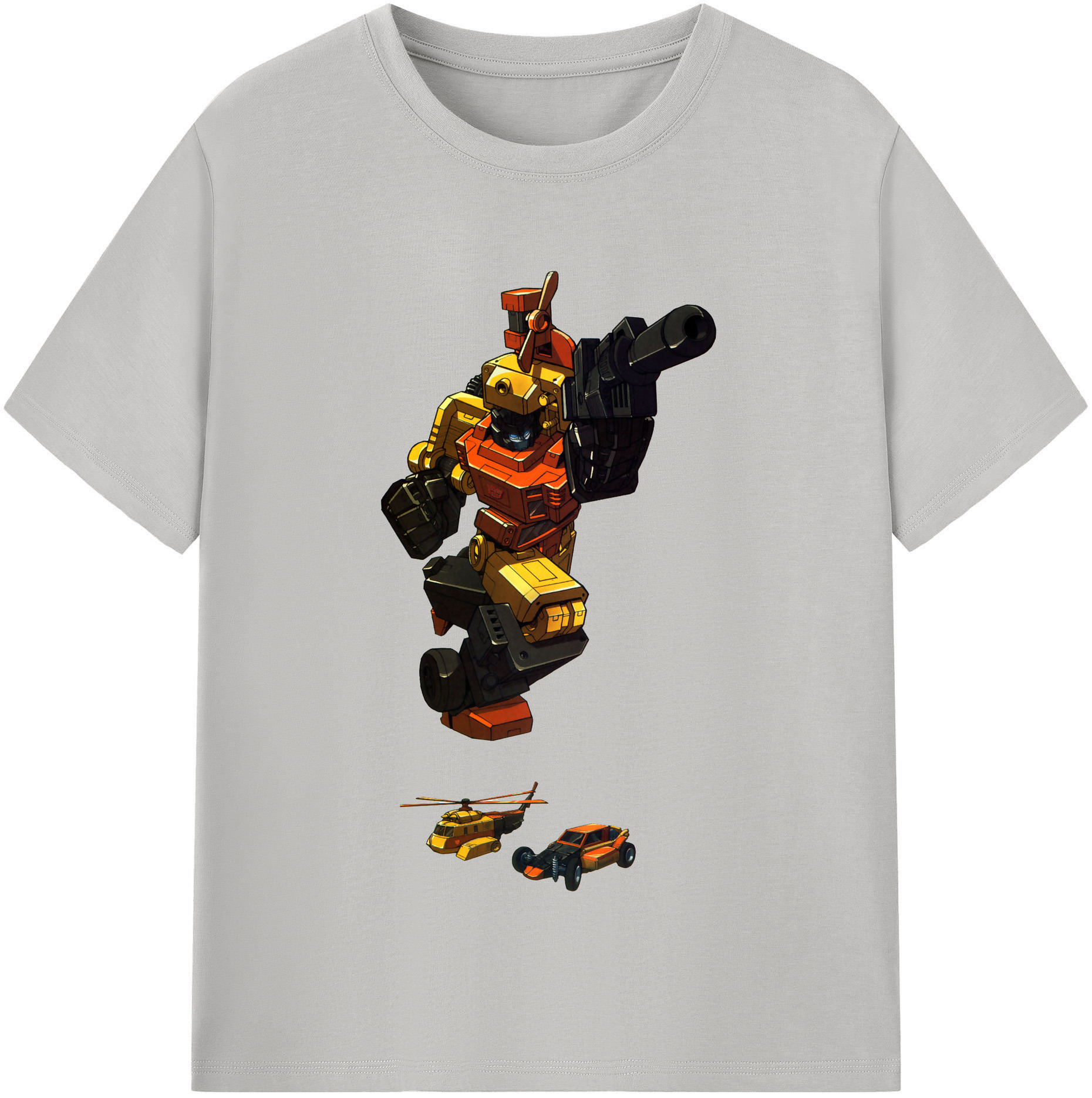 （画像用）  レディースカジュアルプリントTシャツ（綿100％）
