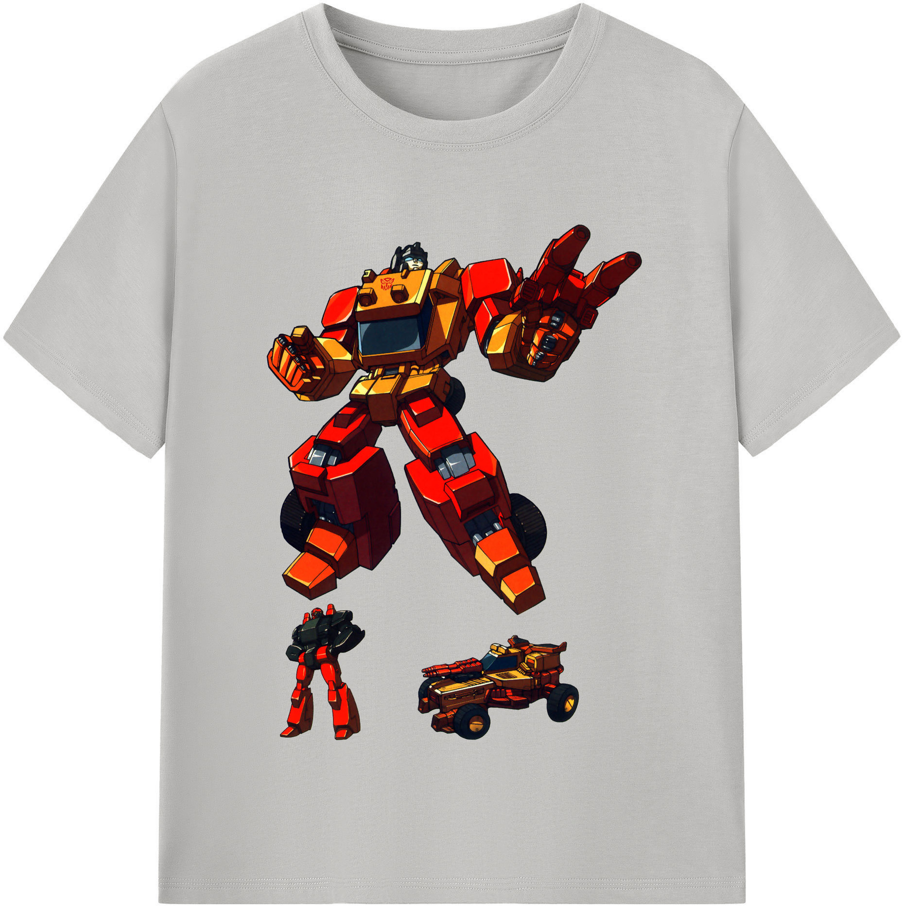（画像用）  レディースカジュアルプリントTシャツ（綿100％）