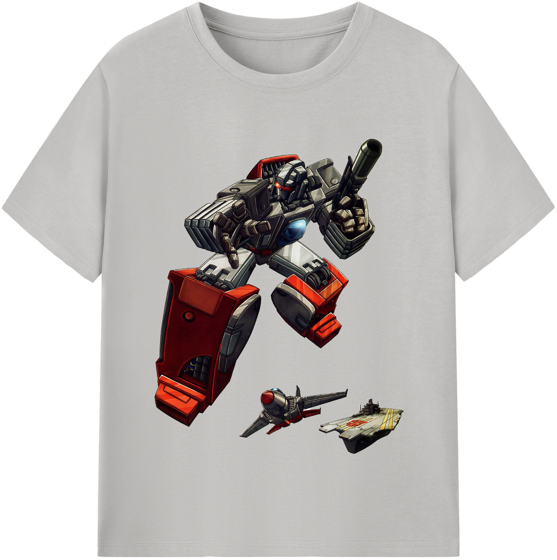 （画像用）  レディースカジュアルプリントTシャツ（綿100％）