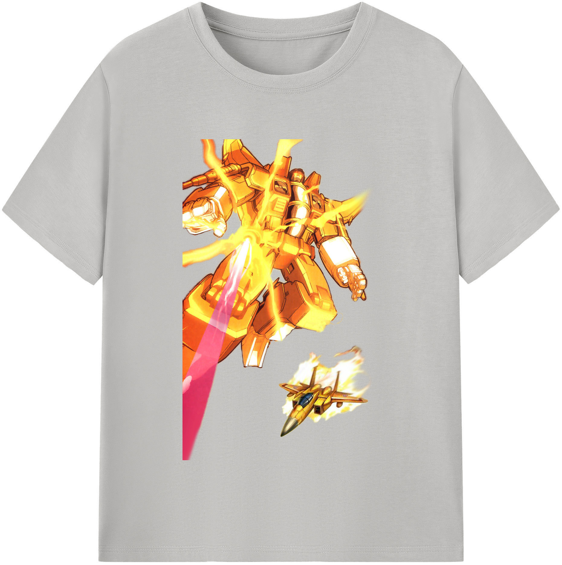 （画像用）  レディースカジュアルプリントTシャツ（綿100％）