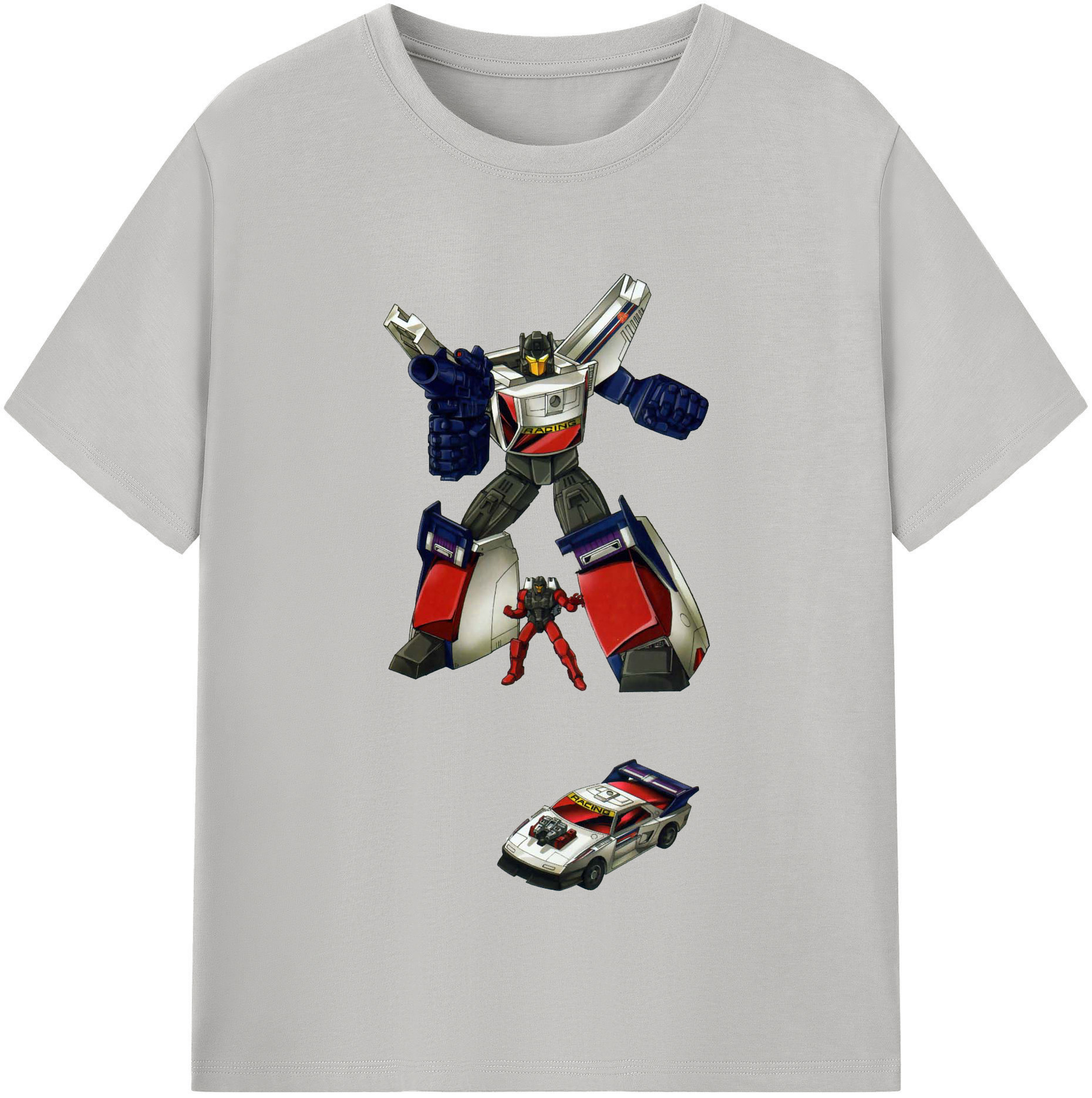  レディースカジュアルプリントTシャツ（綿100％）