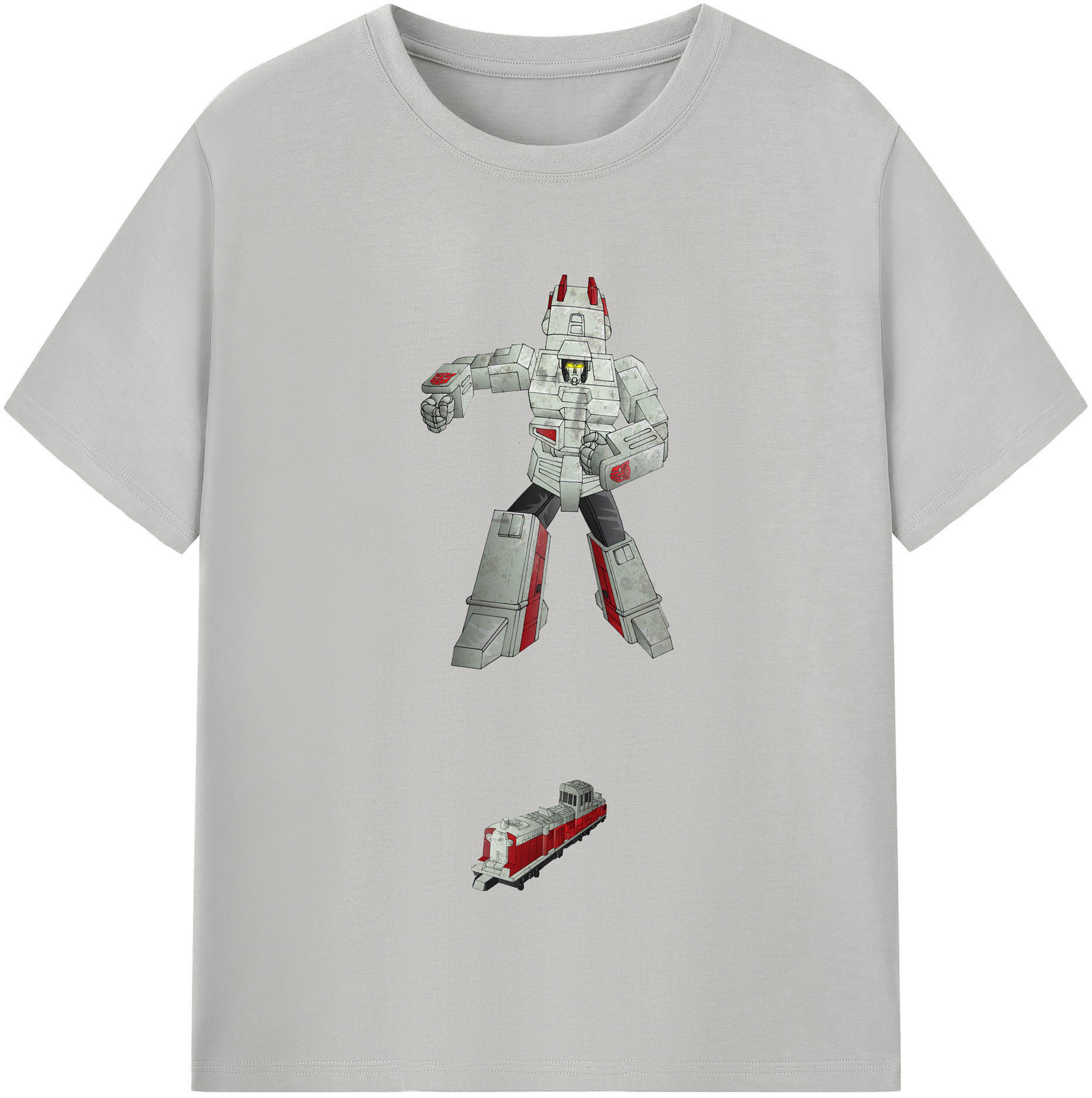 （画像用）  レディースカジュアルプリントTシャツ（綿100％）