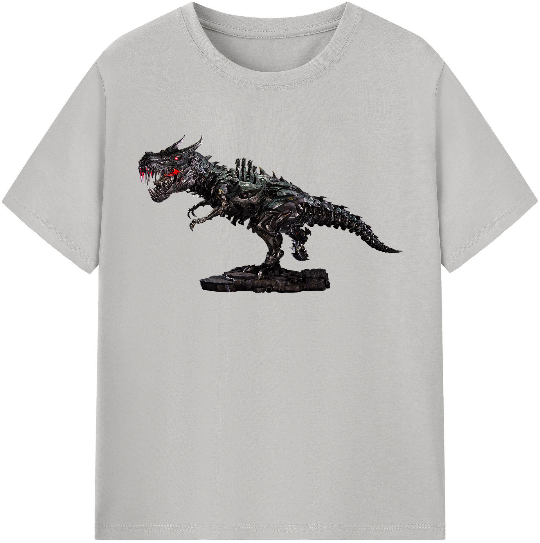 （画像用）  レディースカジュアルプリントTシャツ（綿100％）