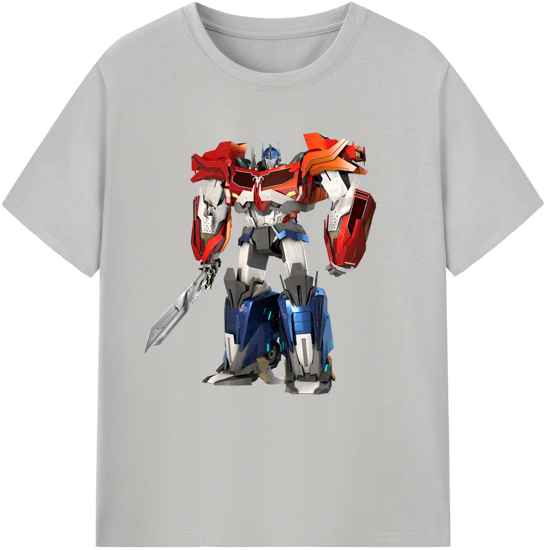 （画像用）  レディースカジュアルプリントTシャツ（綿100％）