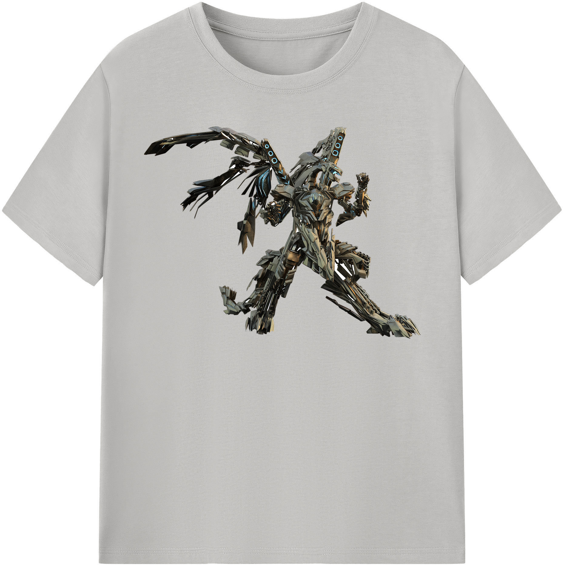 （画像用）  レディースカジュアルプリントTシャツ（綿100％）