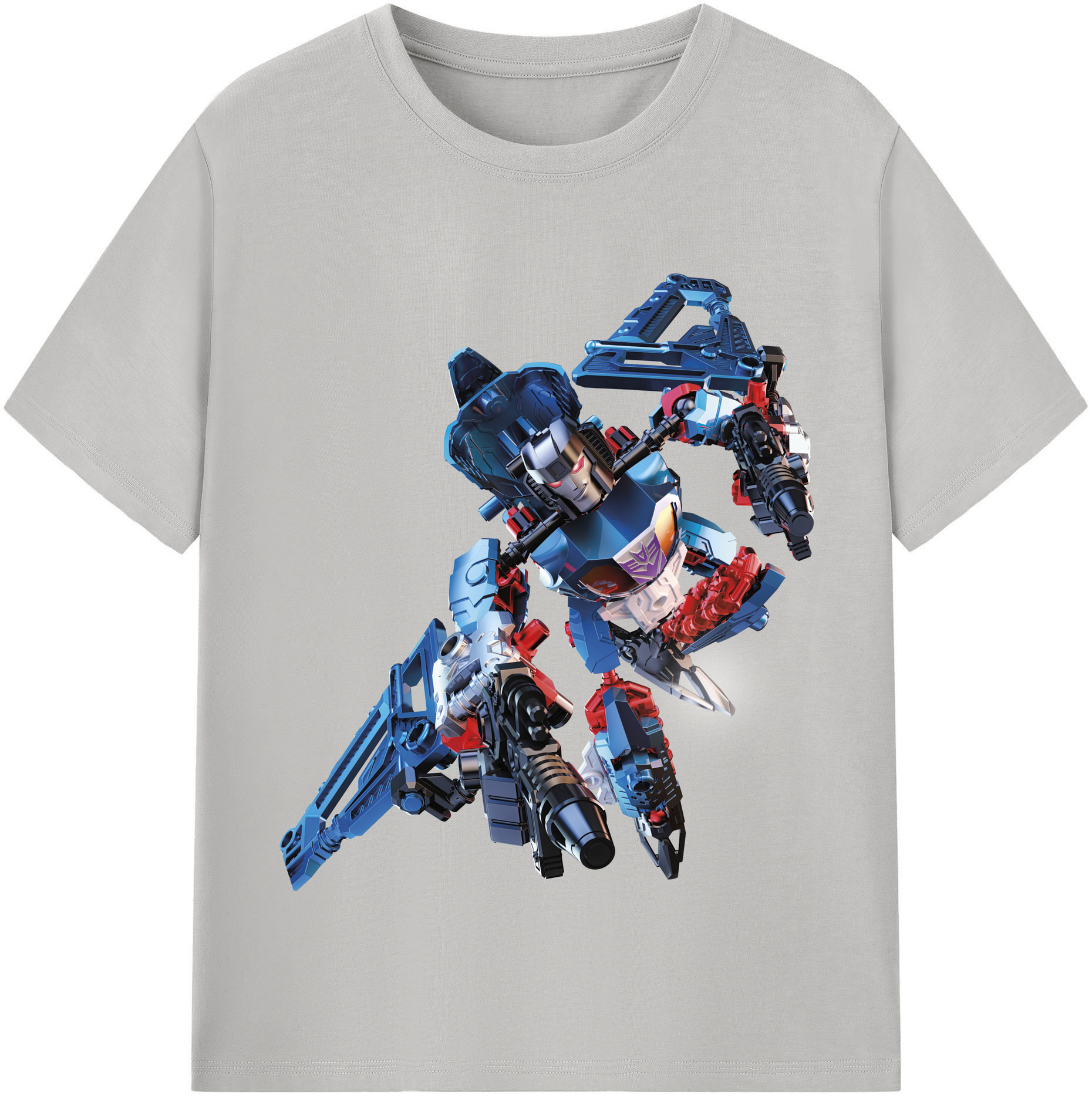 （画像用）  レディースカジュアルプリントTシャツ（綿100％）