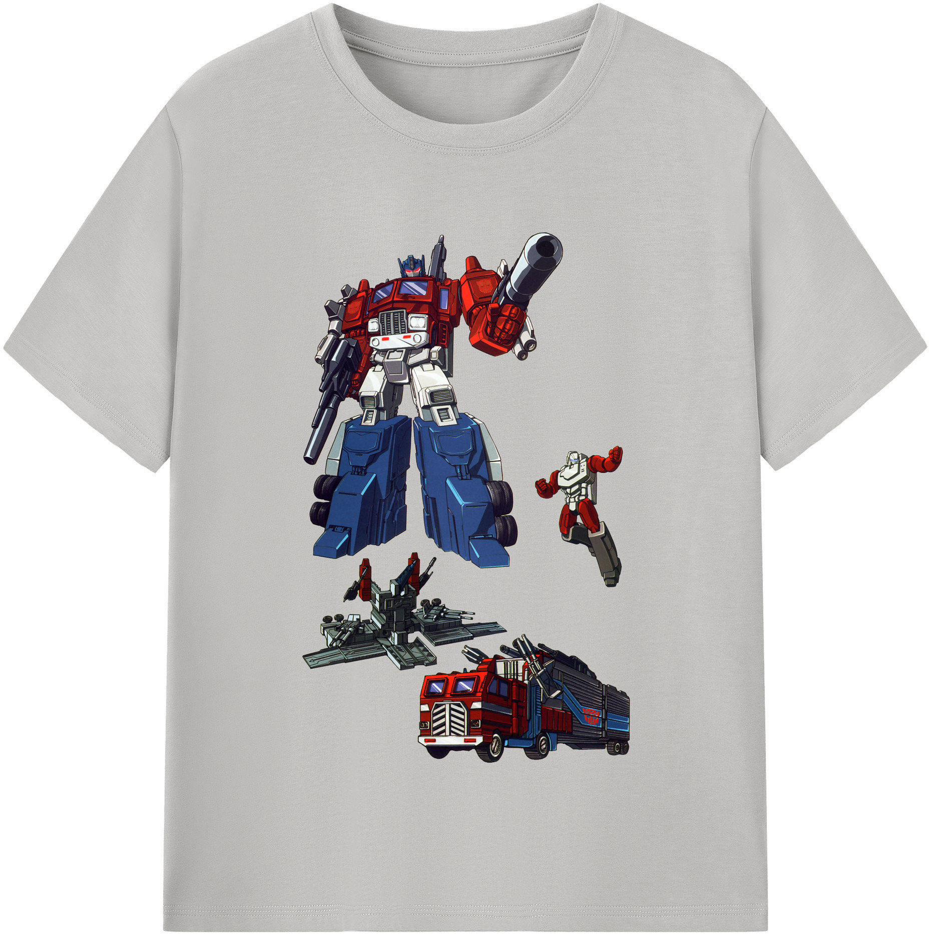 （画像用）  レディースカジュアルプリントTシャツ（綿100％）