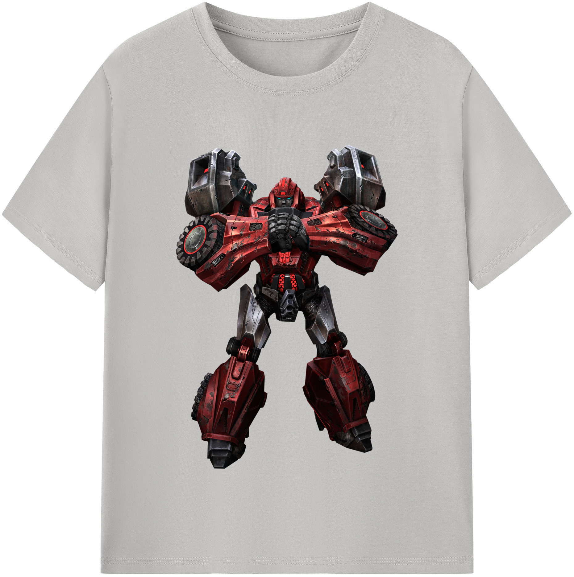 （画像用）  レディースカジュアルプリントTシャツ（綿100％）