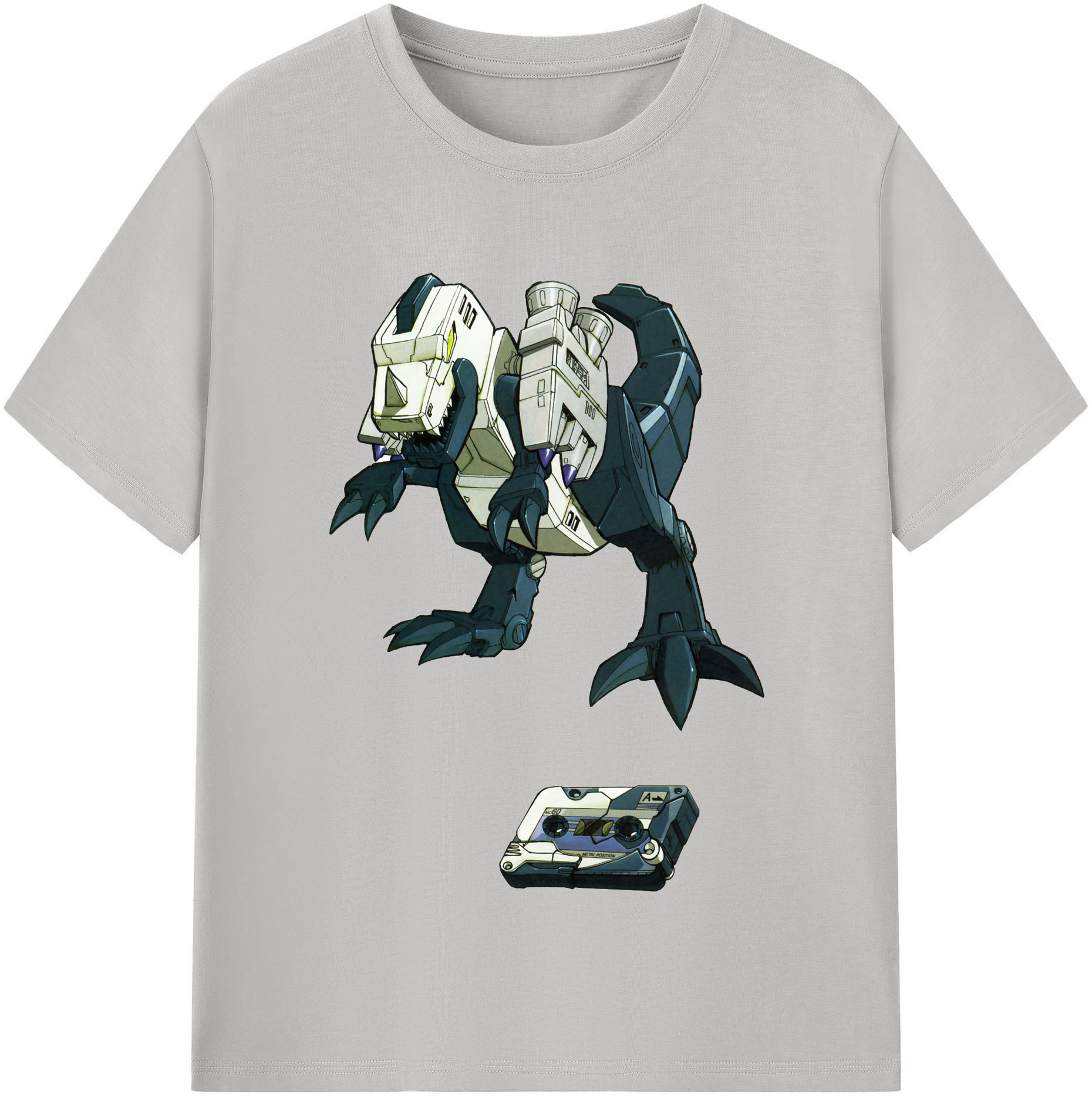 （画像用）  レディースカジュアルプリントTシャツ（綿100％）