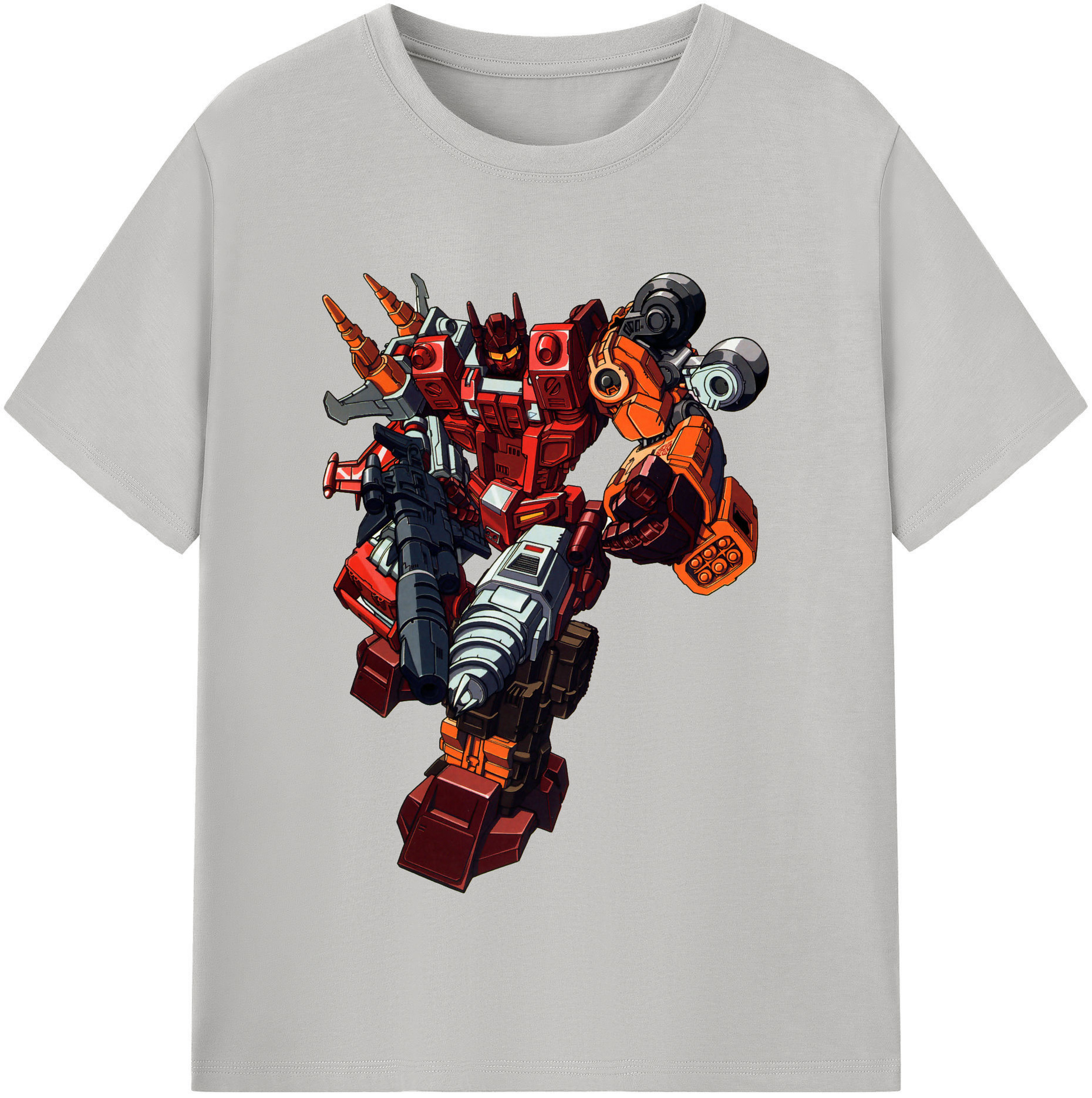 （画像用）  レディースカジュアルプリントTシャツ（綿100％）