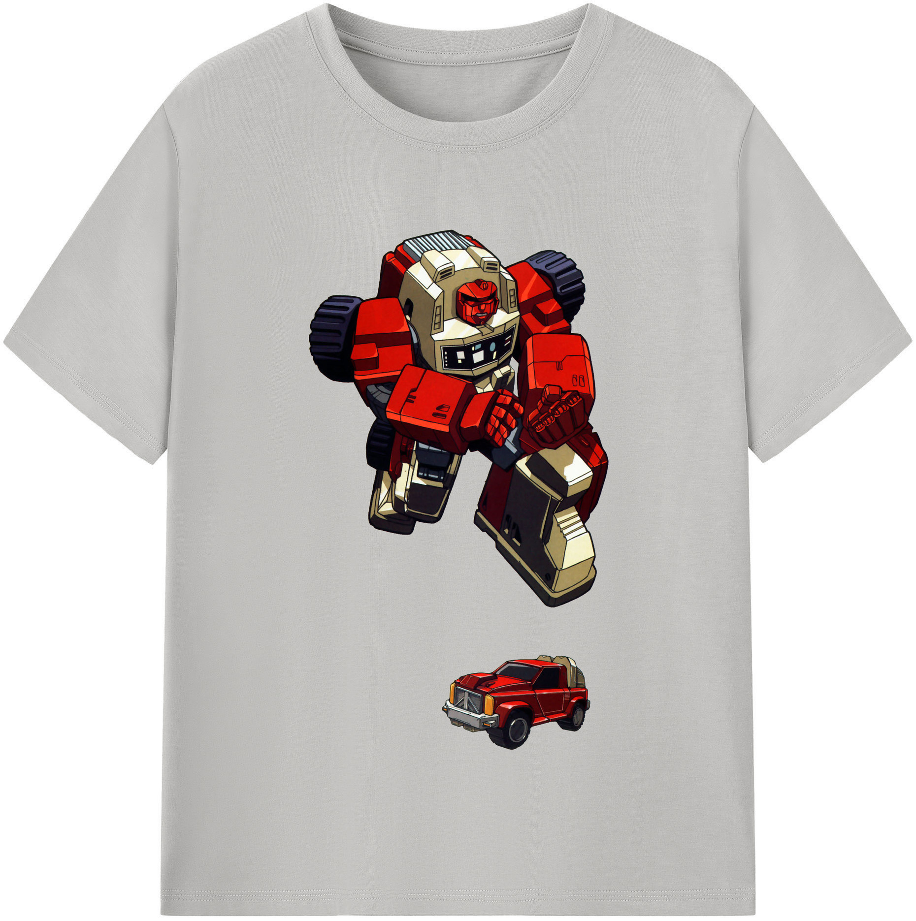 （画像用）  レディースカジュアルプリントTシャツ（綿100％）