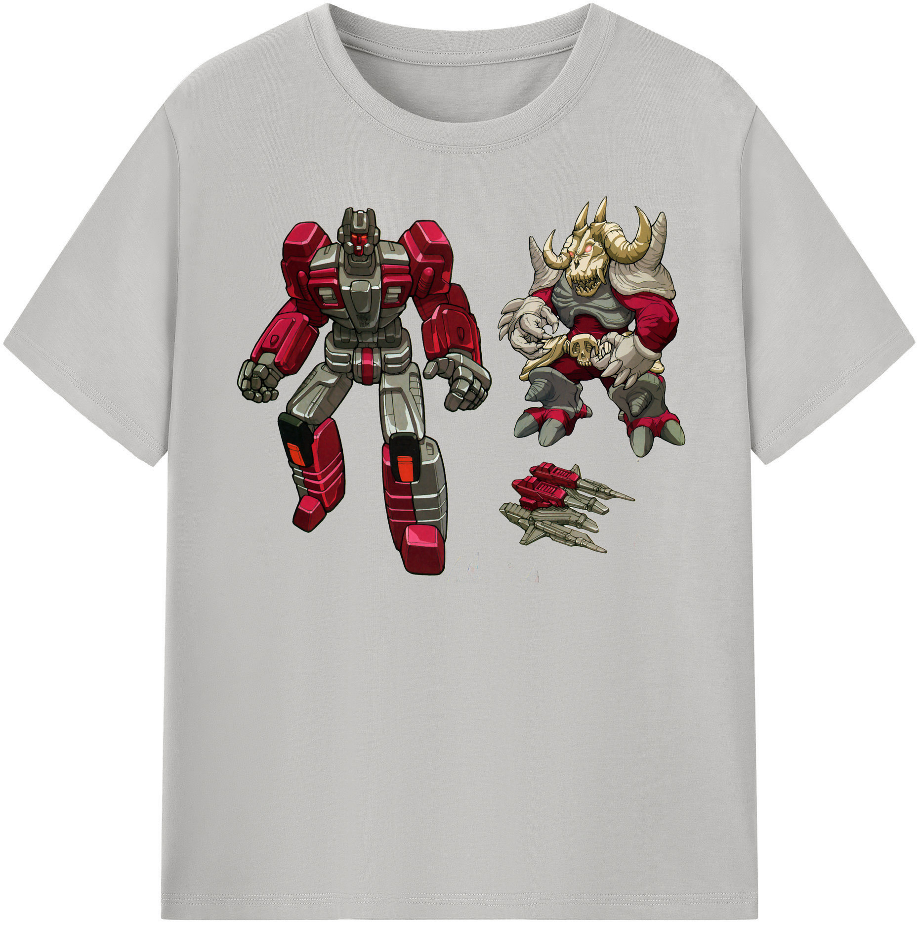 （画像用）  レディースカジュアルプリントTシャツ（綿100％）