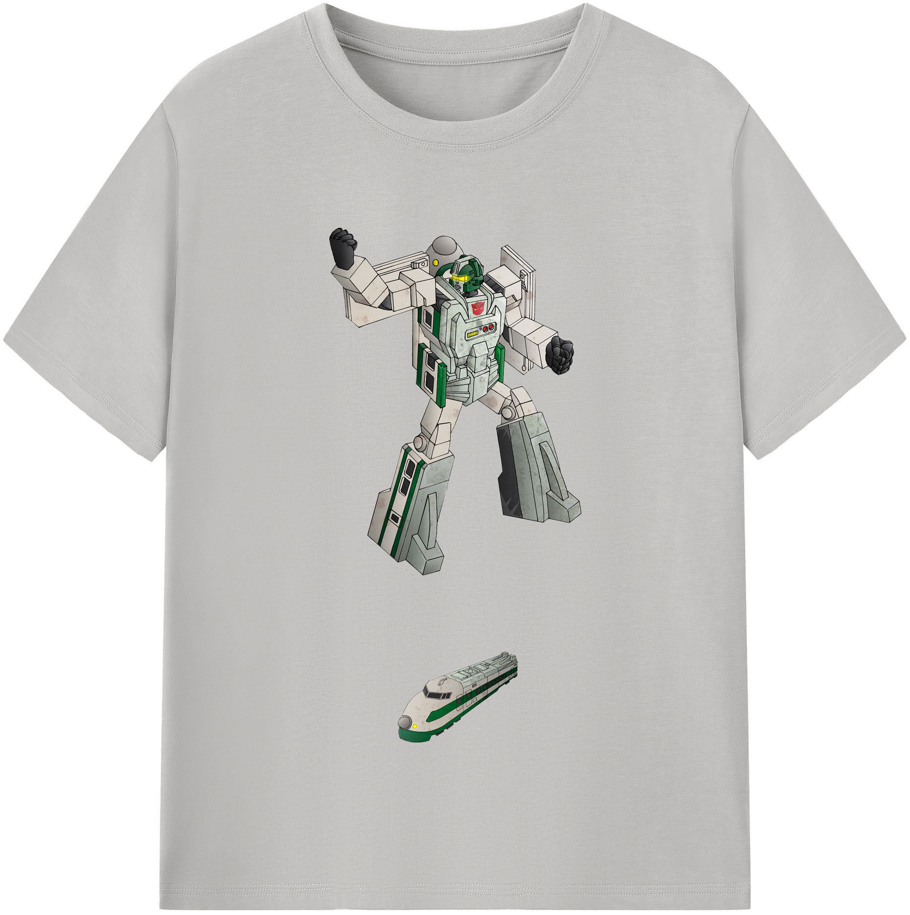 （画像用）  レディースカジュアルプリントTシャツ（綿100％）