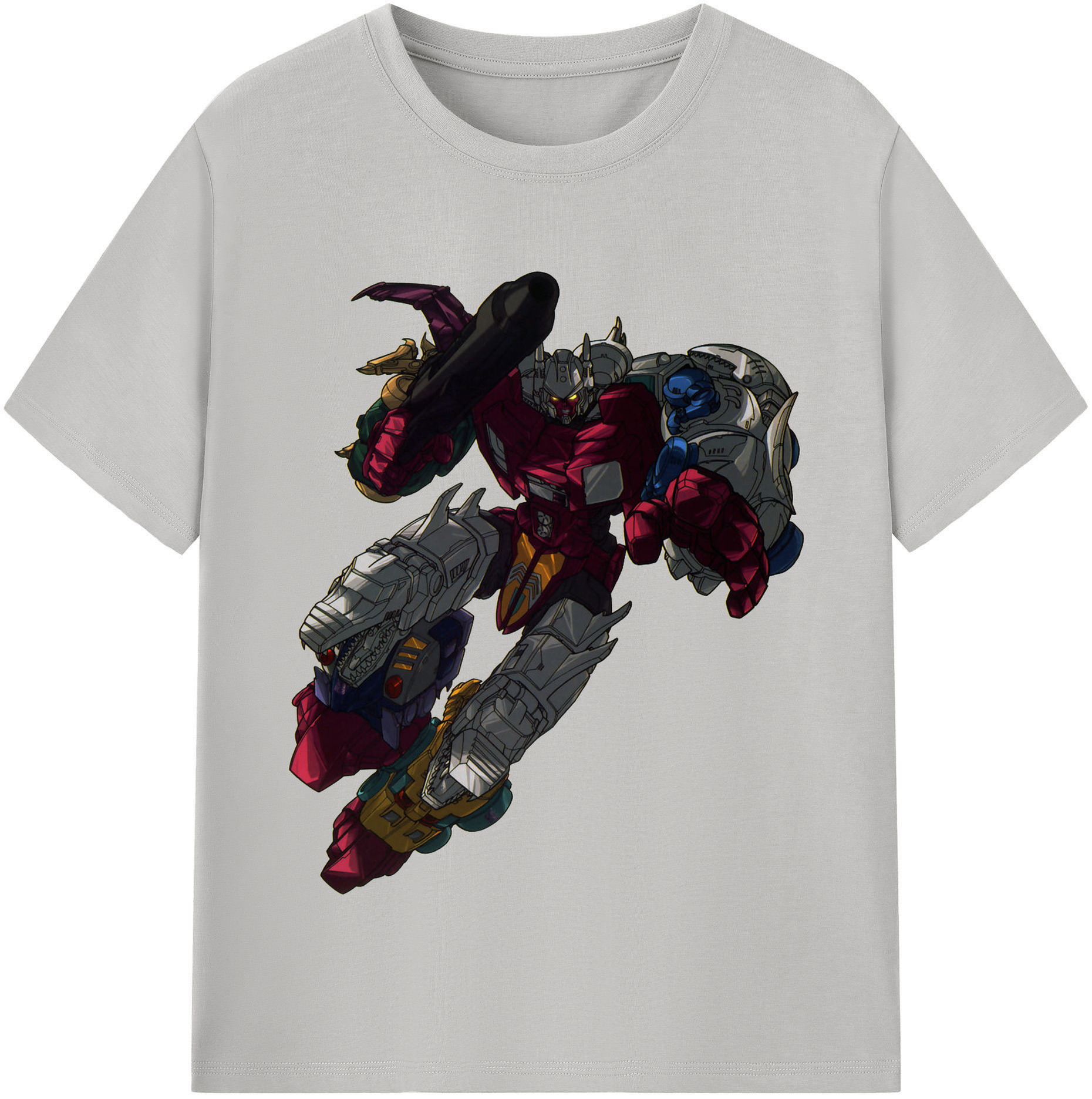 （画像用）  レディースカジュアルプリントTシャツ（綿100％）