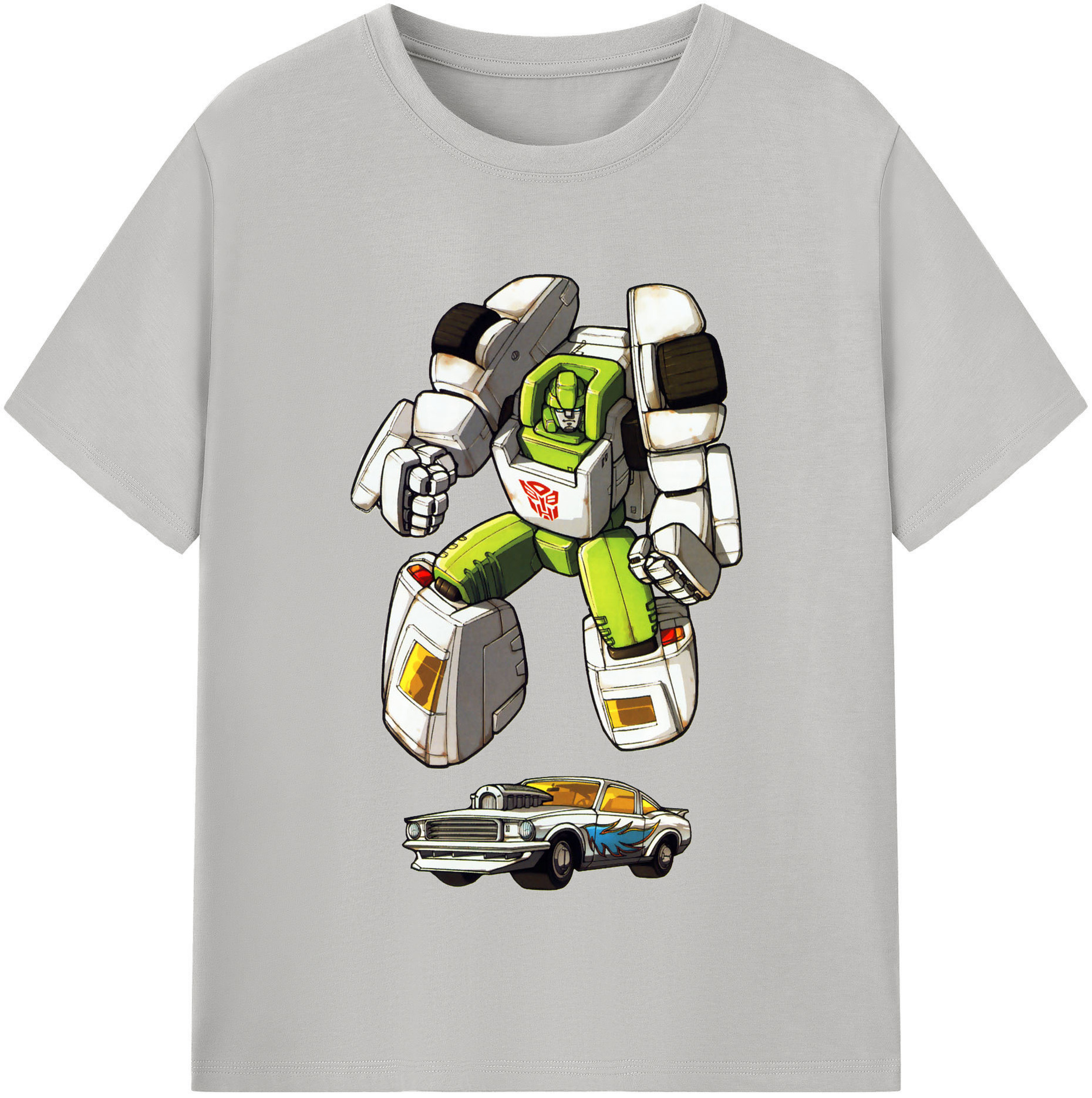（画像用）  レディースカジュアルプリントTシャツ（綿100％）