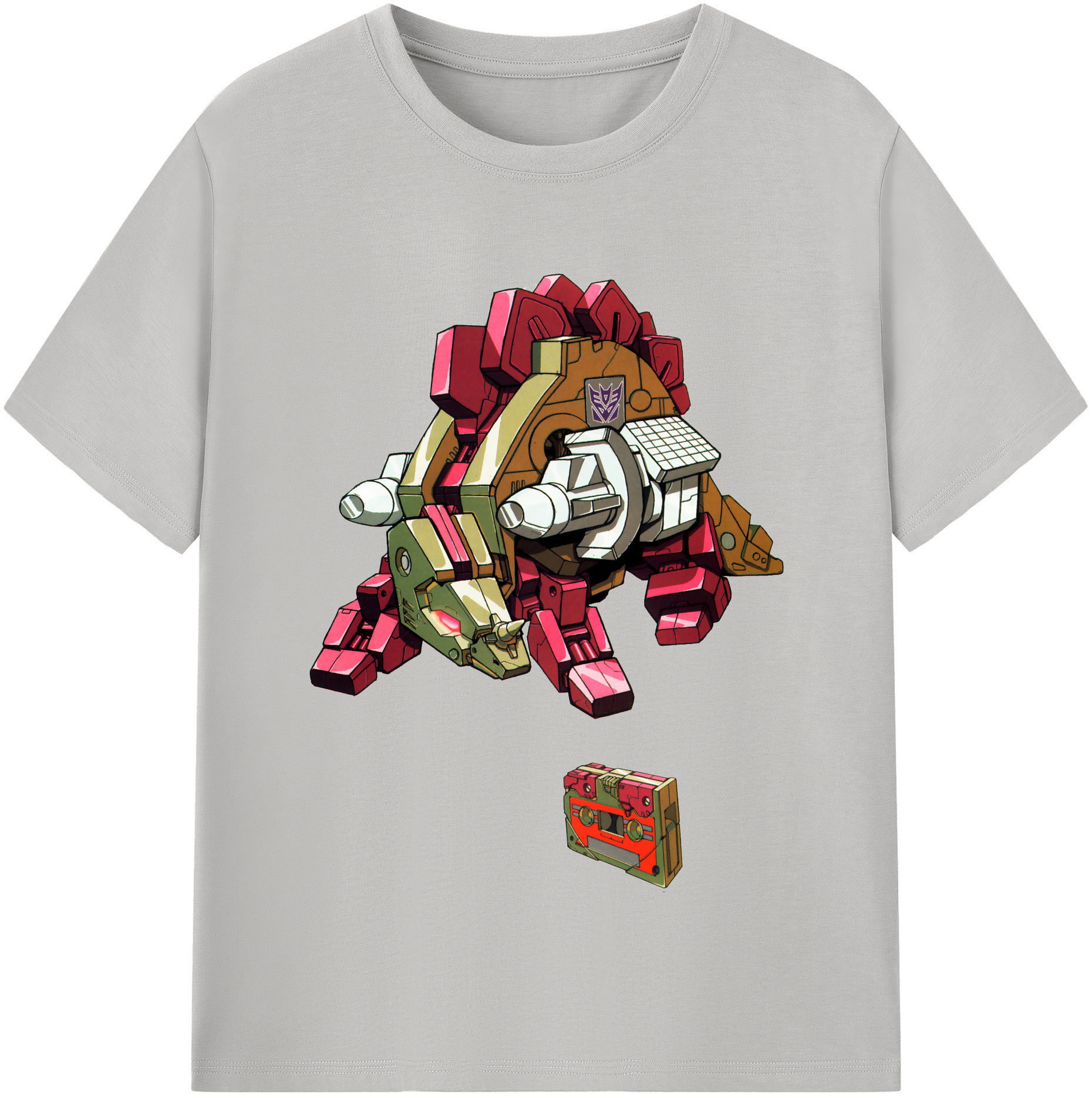（画像用）  レディースカジュアルプリントTシャツ（綿100％）