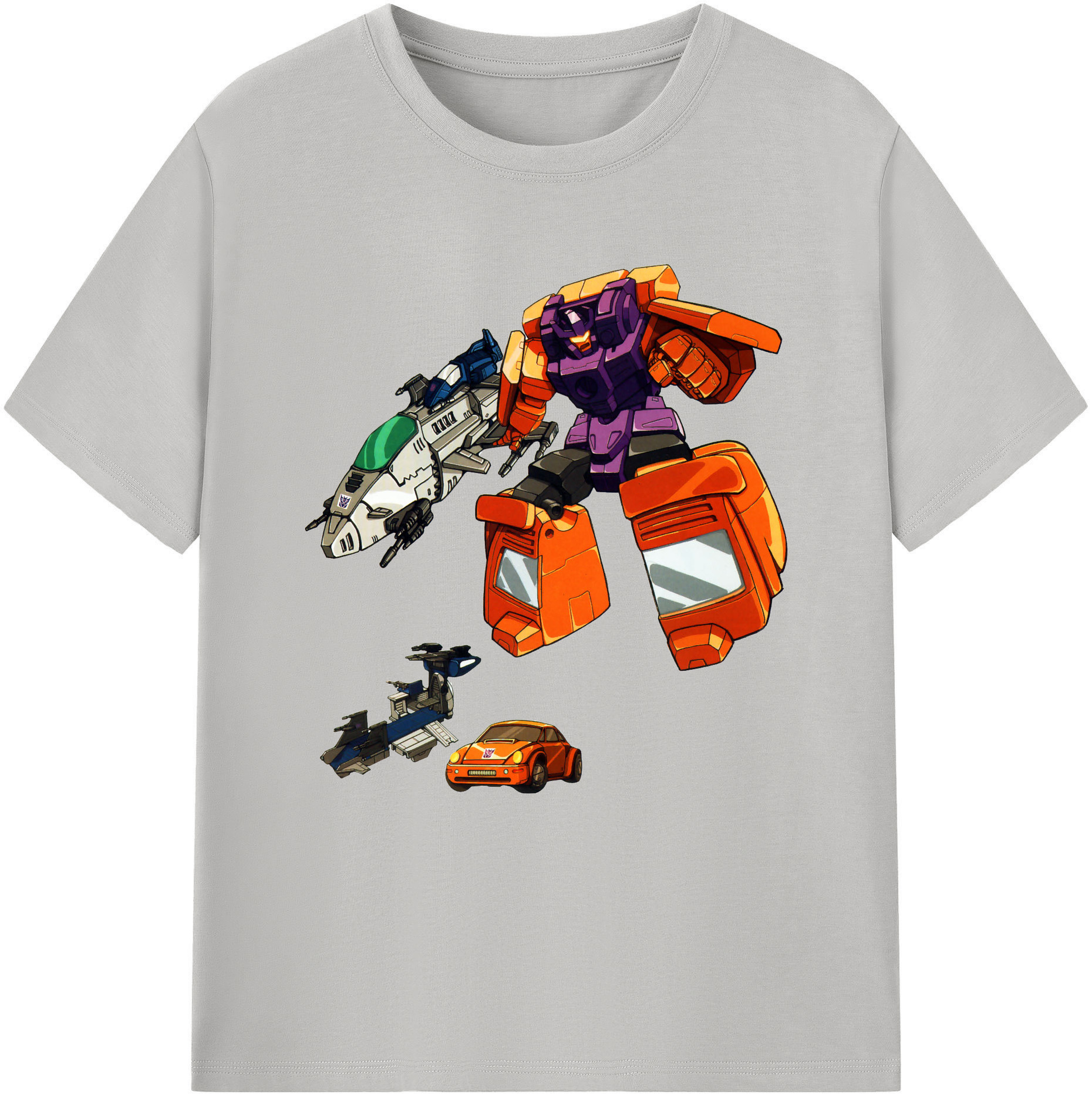 （画像用）  レディースカジュアルプリントTシャツ（綿100％）