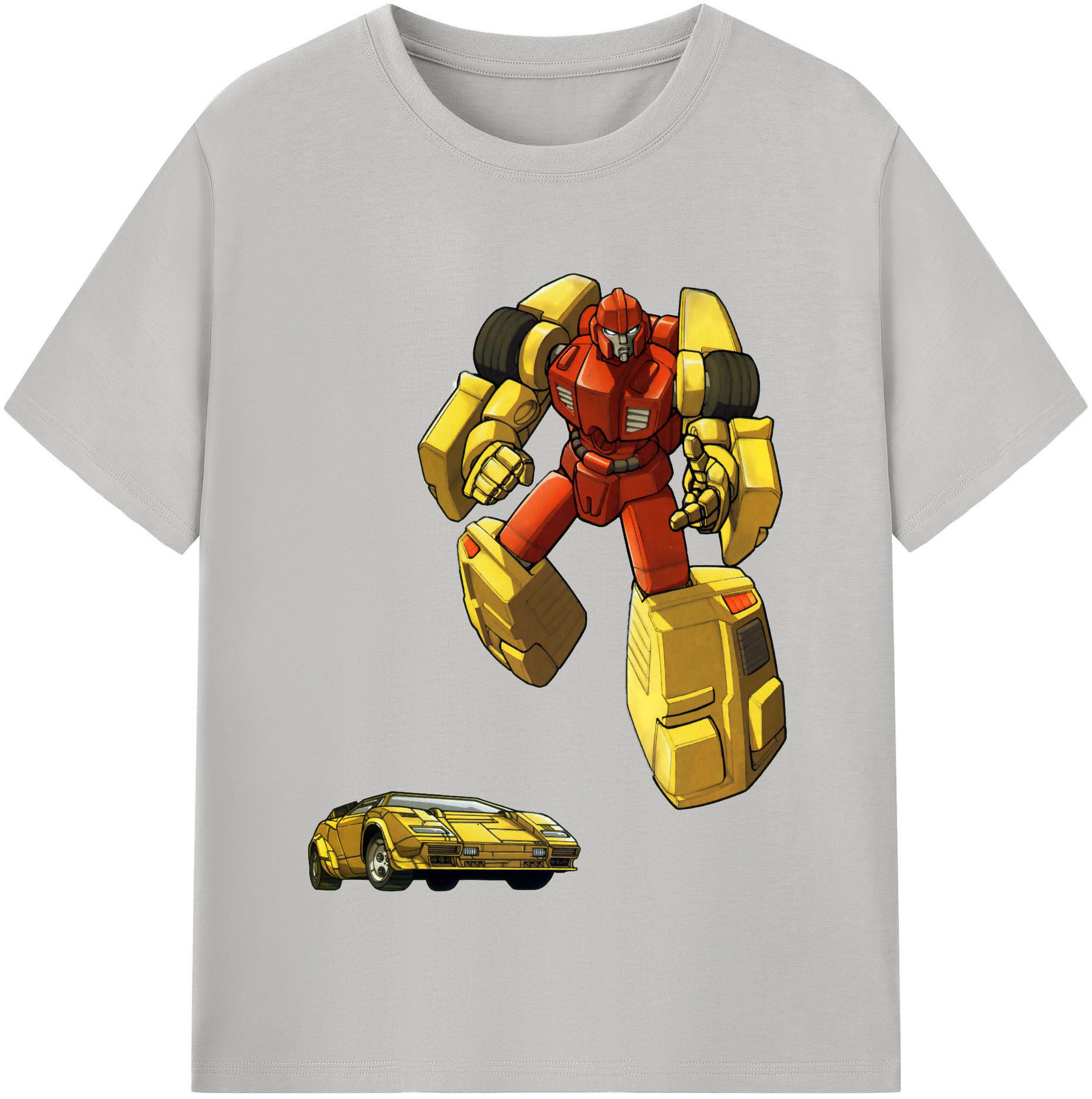 （画像用）  レディースカジュアルプリントTシャツ（綿100％）